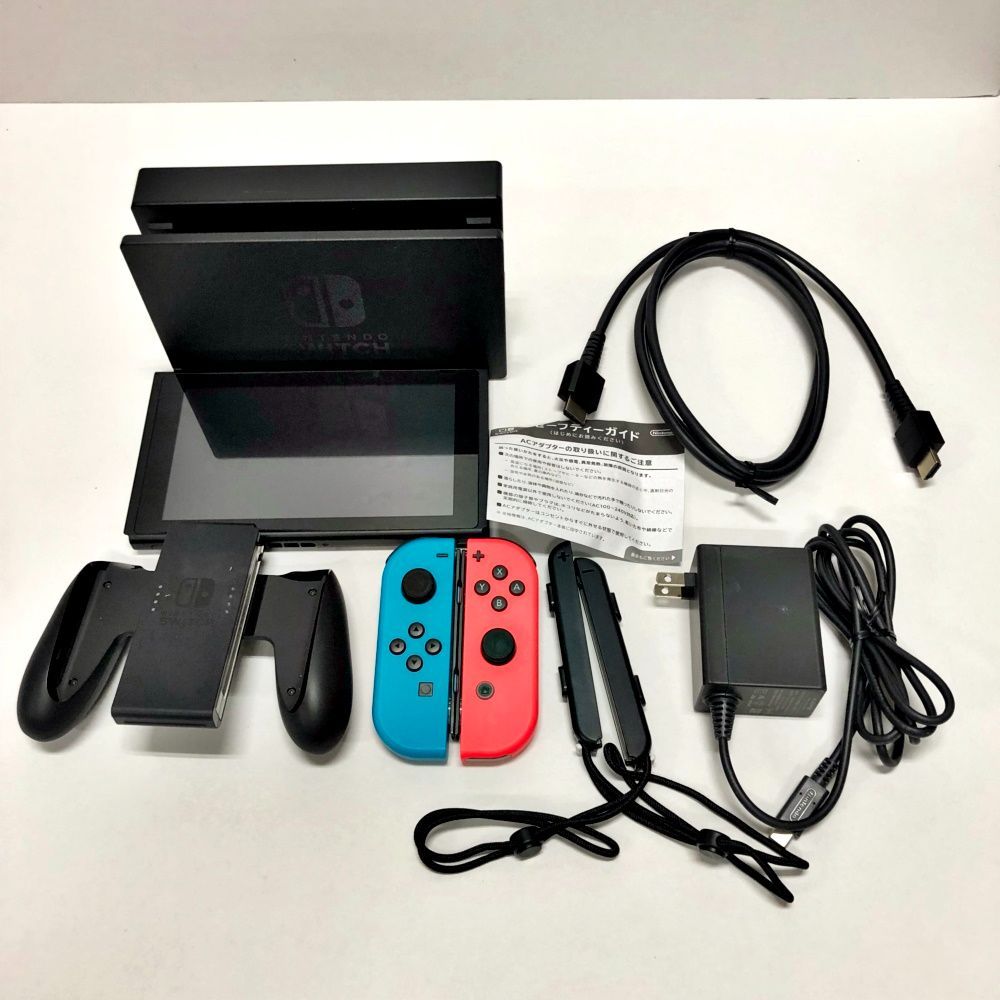 25. 【中古/動確済】Nintendo Switch Joy-Con(L) ネオンブルー/(R