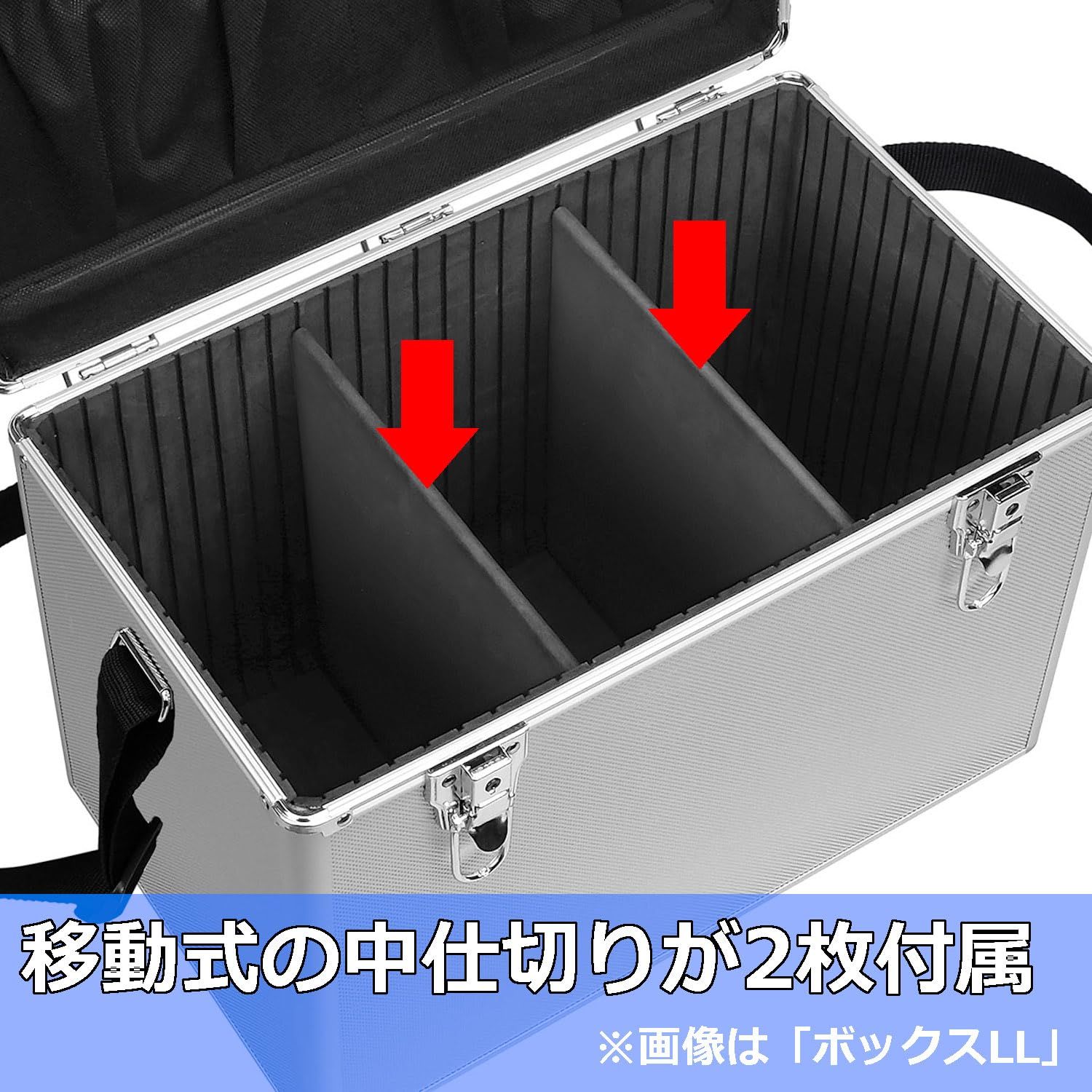 新品 HAKUBA ハードケース アルミケース AC-02 ボックスM 10L