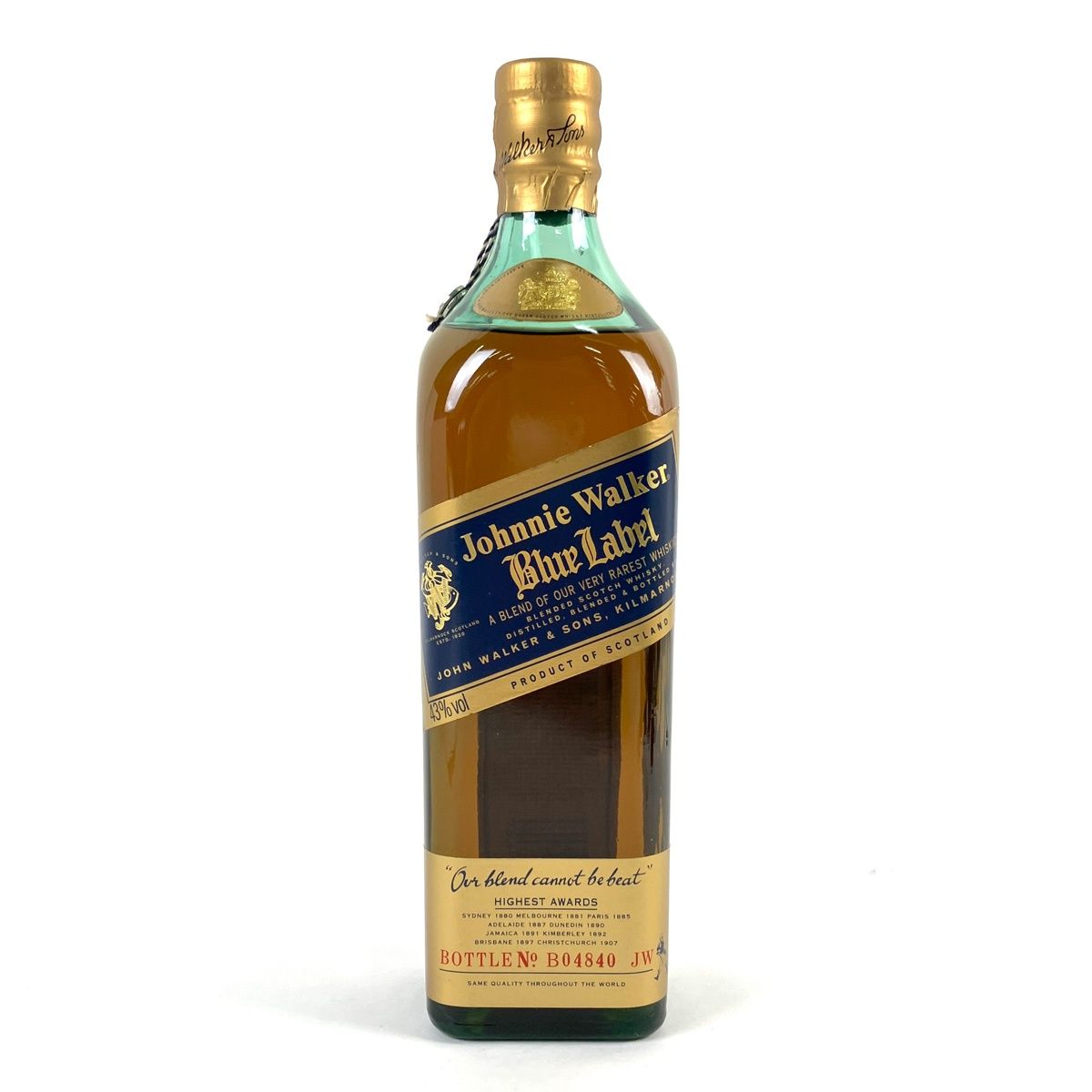 ジョニーウォーカー JOHNNIE WALKER ブルーラベル 750ml スコッチ