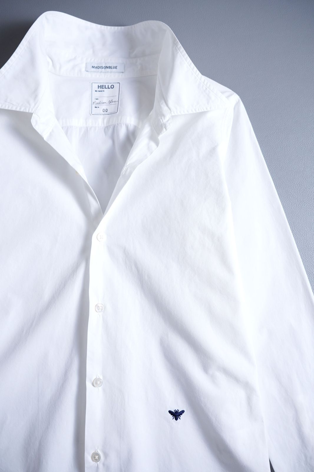 190t*美品 MADISONBLUE マディソンブルー コットン マダムシャツ 00 XS