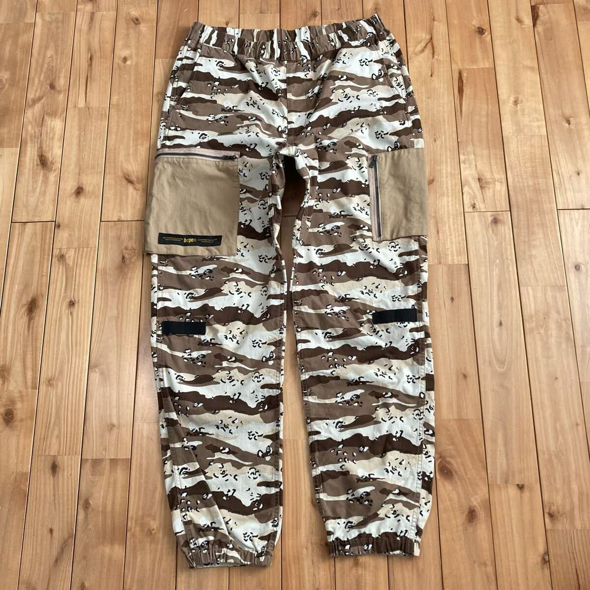 ☆XL☆ BAPE DESERT CAMO カーゴパンツ a bathing ape cargo pants