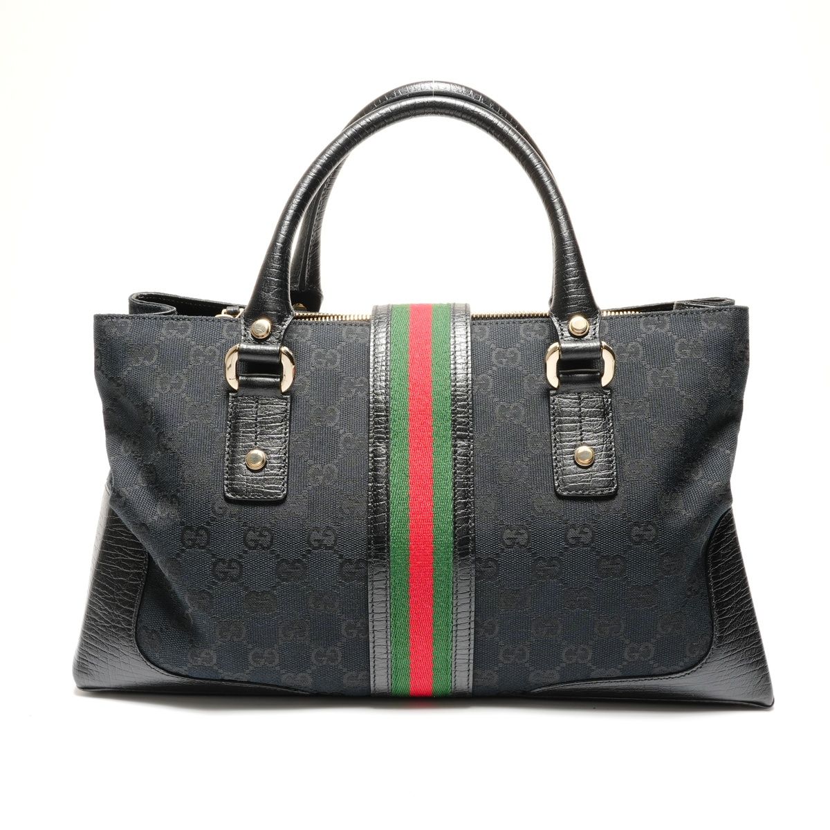 GUCCI グッチ ハンドバッグ GGキャンバス シェリー【中古】 - メルカリ
