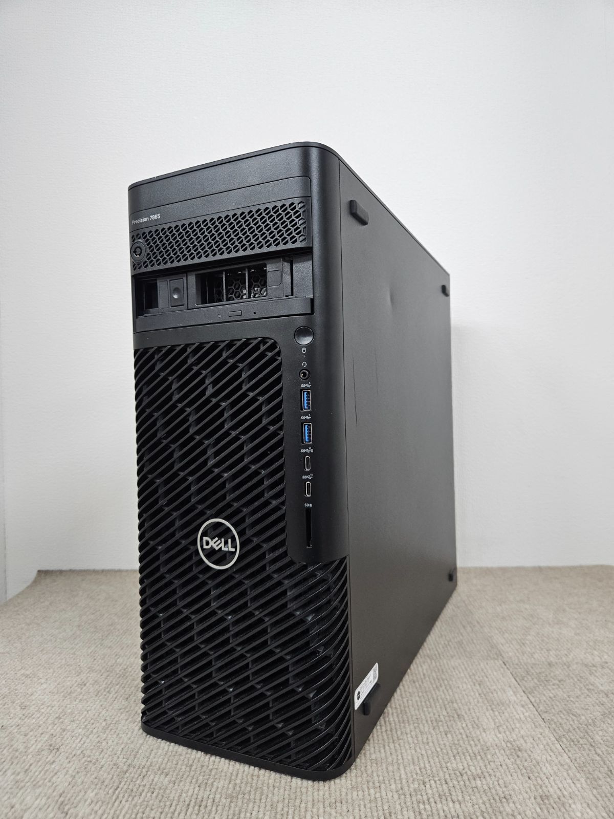 Dell Precision 7865(新型) AMD Ryzen Threadripper PRO 5945WX 12コア 64GB メモリ AMD ATI Radeon PRO W6600 521GB+2TB Win 11 Pro