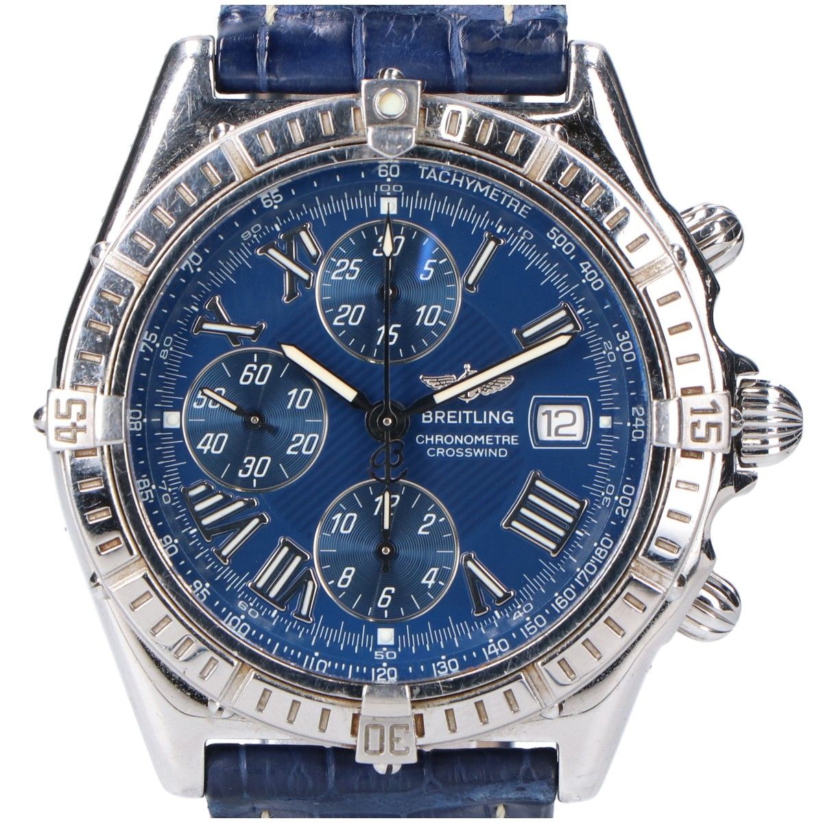 SS ブルー文字盤