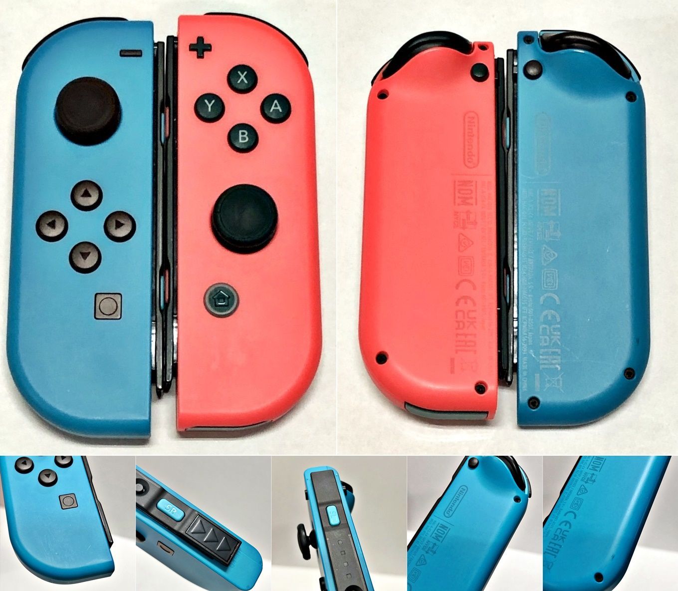 25. 【中古/動確済】Nintendo Switch Joy-Con(L) ネオンブルー/(R
