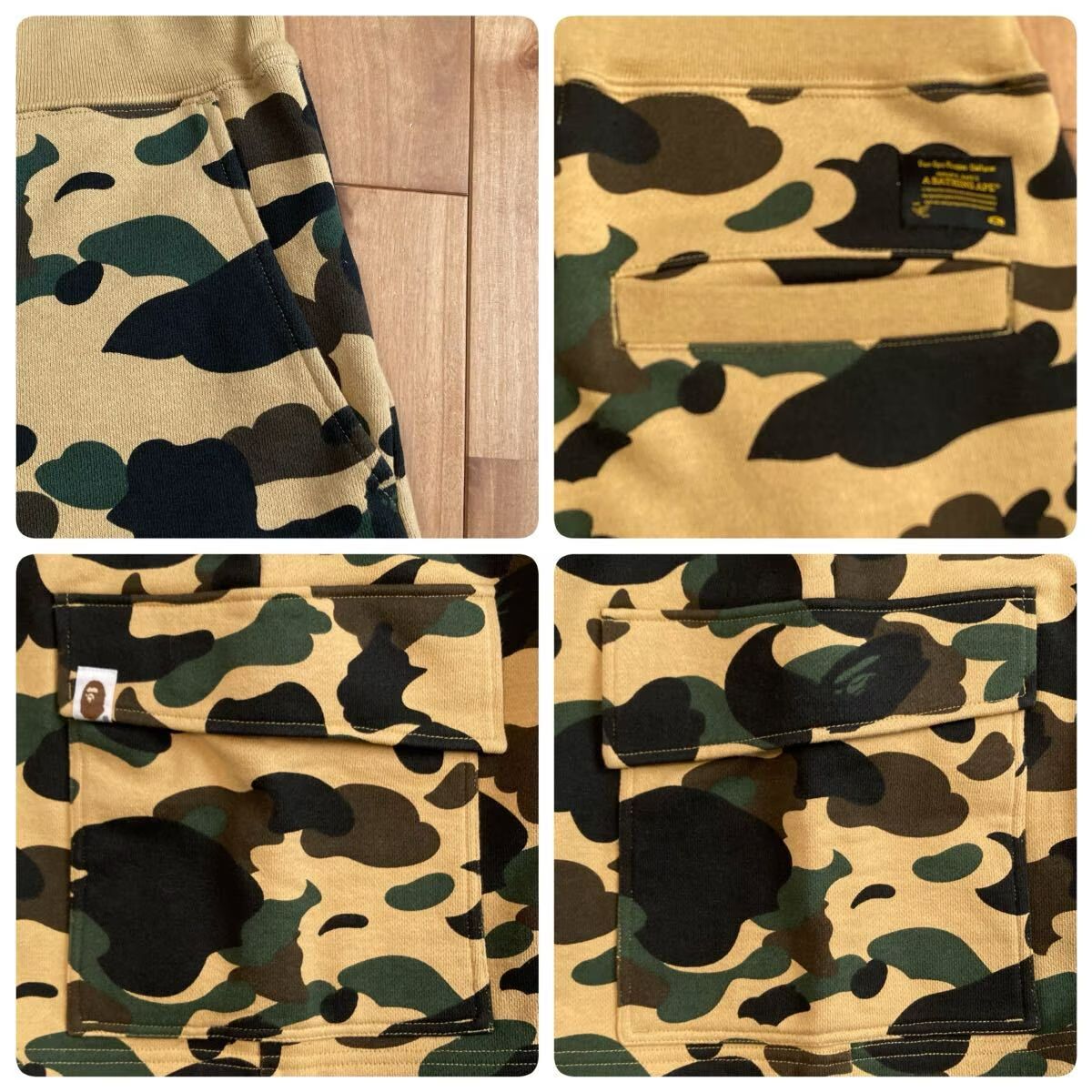 BAPE KIDS スエットハーフパンツ 迷彩柄 サイズ90 A BATHING APE（ア