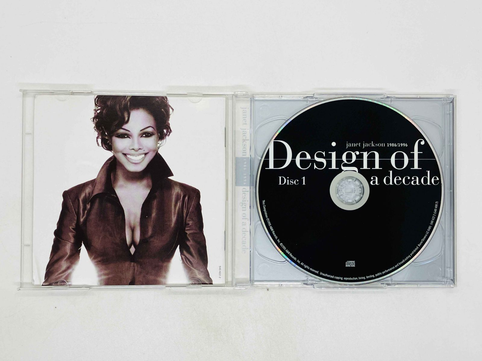 2CD janet jackson / design of a decade / ジャネット・ジャクソン