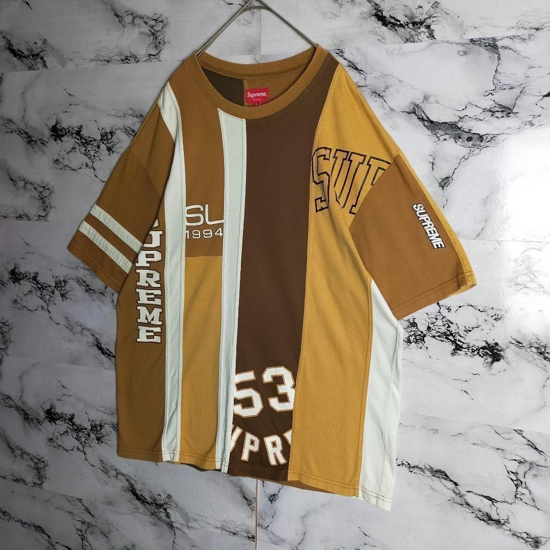 人気デザイン】シュプリーム☆総柄 人気Lサイズ Tシャツ 入手困難 即