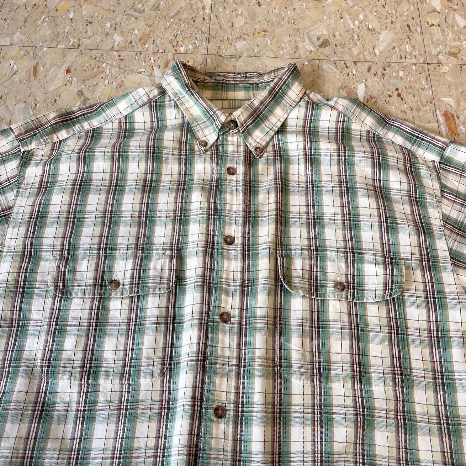 00s 【OLD GAP】 オールドギャップ ボタンダウン チェック シャツ size