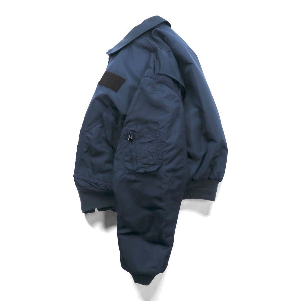 SPIEWAK 90年代 USA製 CPW-45 フライトジャケット XL ネイビー 短丈