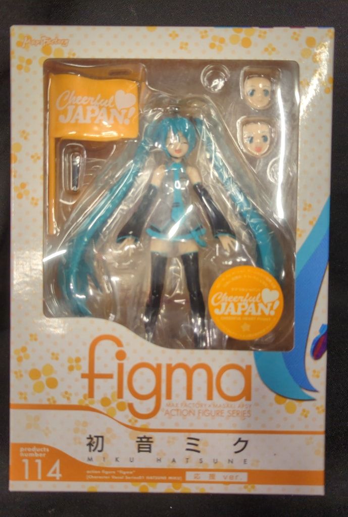 マックスファクトリー figma114 初音ミク 応援ver - メルカリ