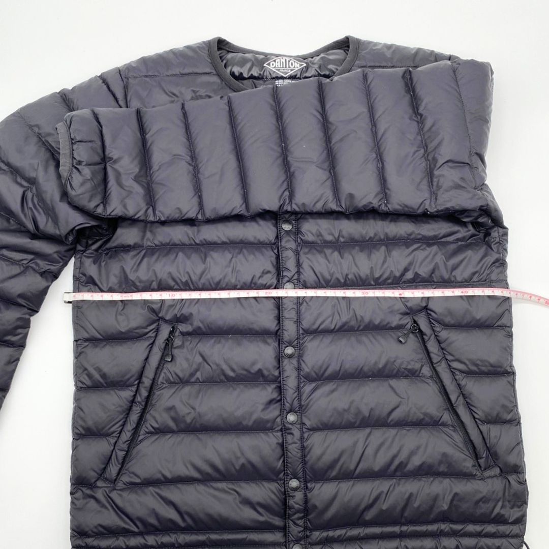 クーポン対象】DANTON ダントン インナーダウン ジャケット ブラック