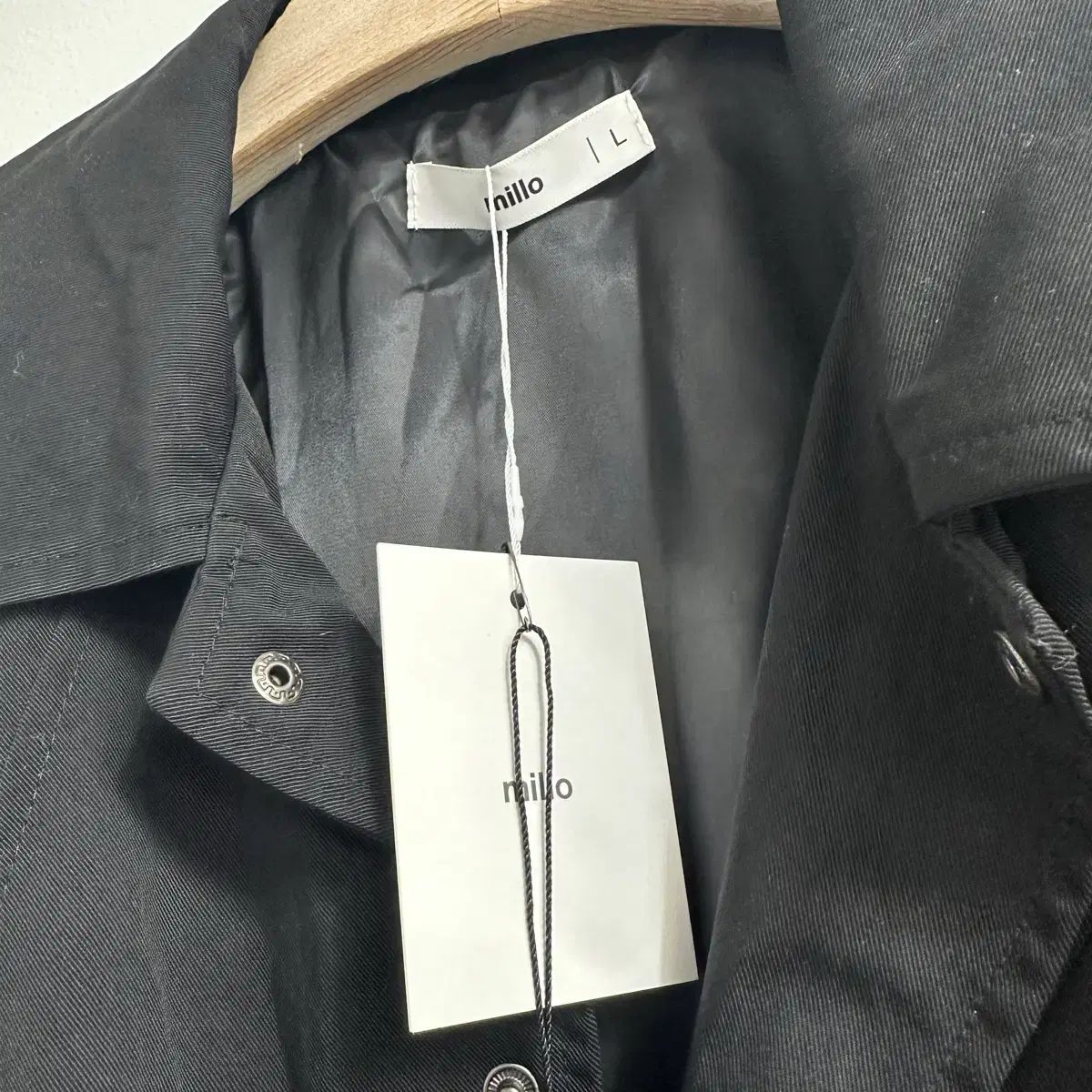 新品 MILLO MILLO ARCHIVE ナイロン スタジャン メンズ L Mode Nylon 