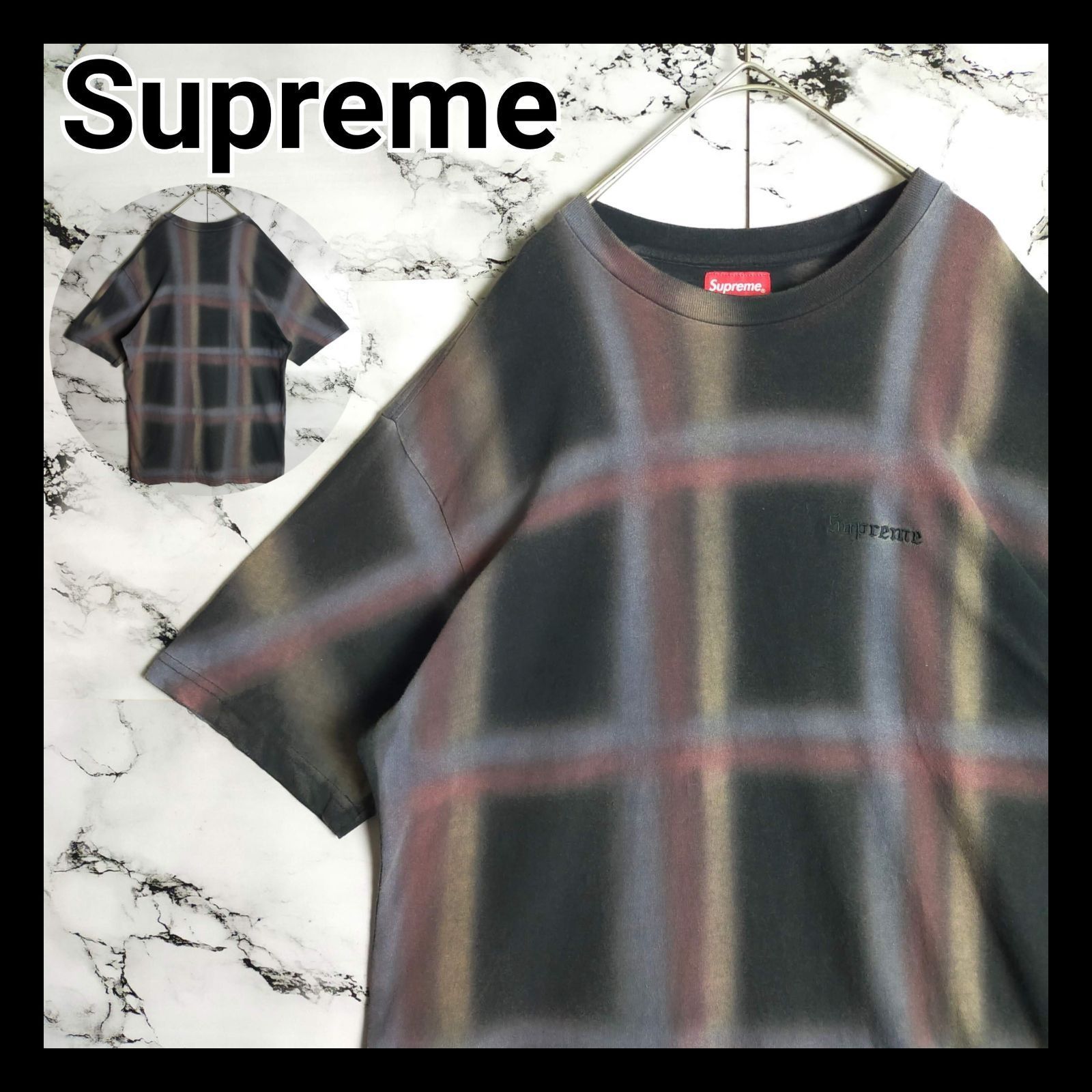入手困難】シュプリーム☆ワンポイント刺繍ロゴ Tシャツ マルチカラー