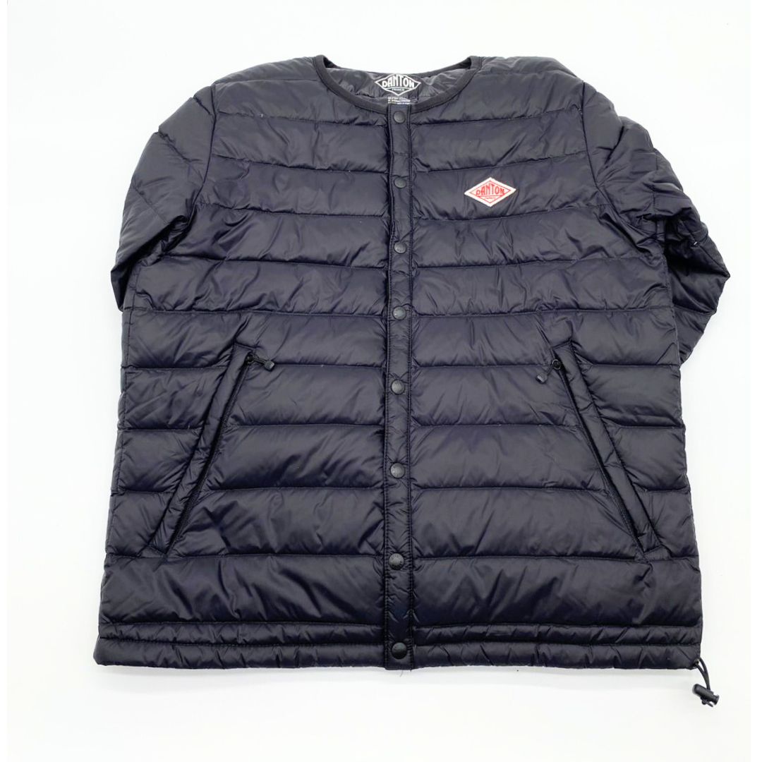 クーポン対象】DANTON ダントン インナーダウン ジャケット ブラック