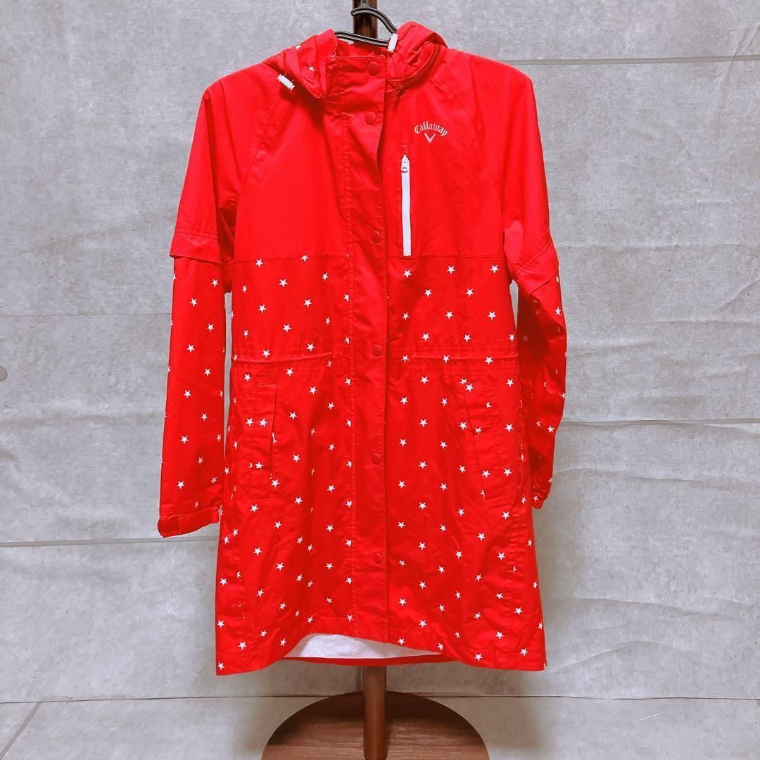 Callaway Golf キャロウェイ ゴルフ レイン ワンピース レッド