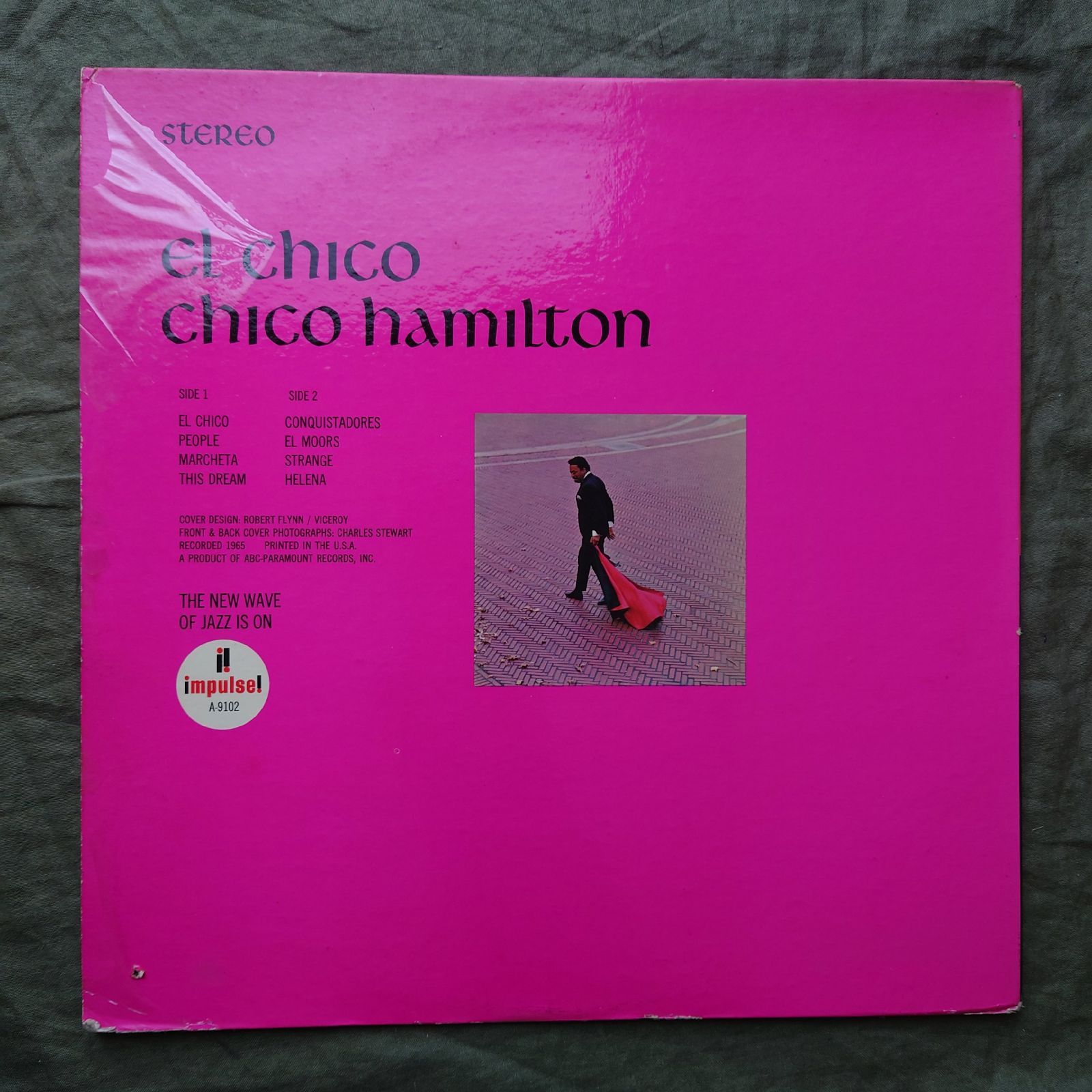1966年 VAN GELDER刻印 米国 本国オリジナル盤 チコ・ハミルトン Chico