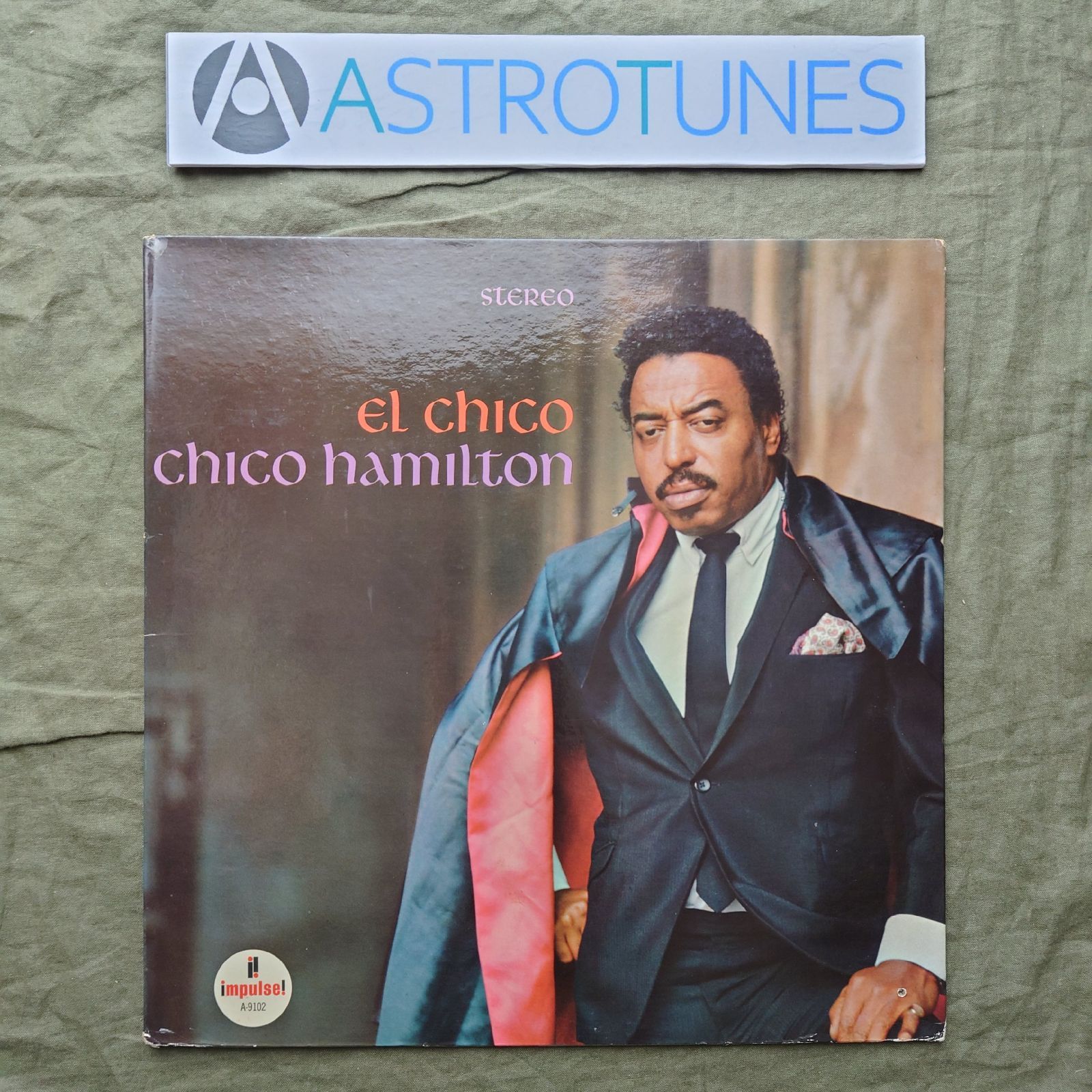 1966年 VAN GELDER刻印 米国 本国オリジナル盤 チコ・ハミルトン Chico