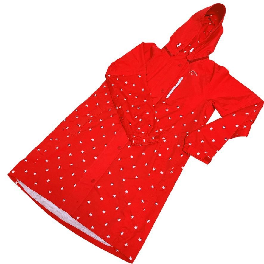 Callaway Golf キャロウェイ ゴルフ レイン ワンピース レッド