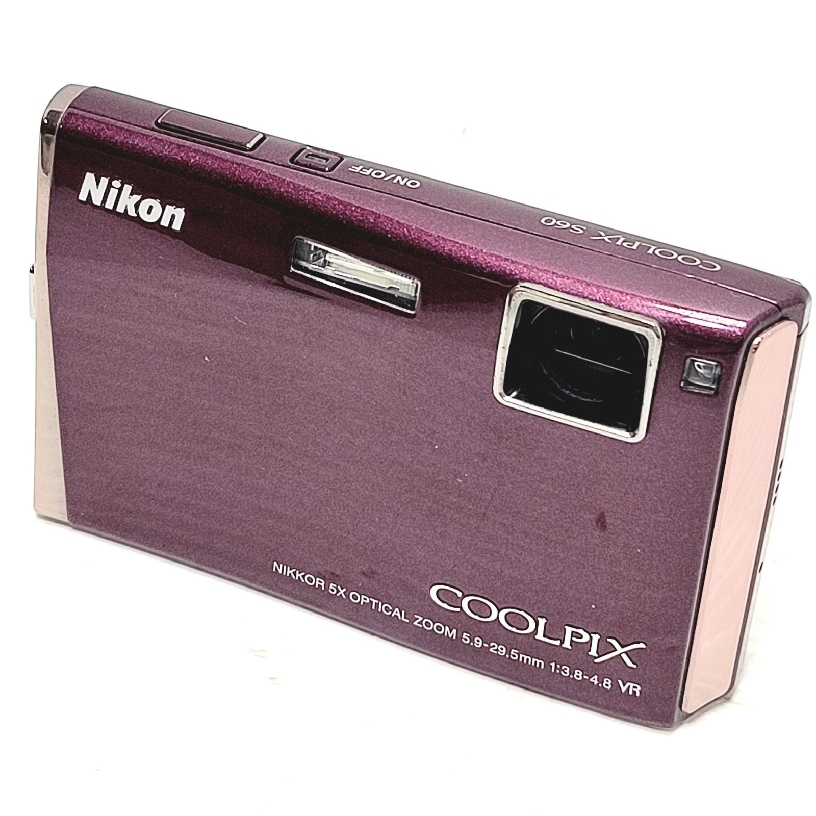 現状品】Canon Coolpix S60 ワインレッド - メルカリ