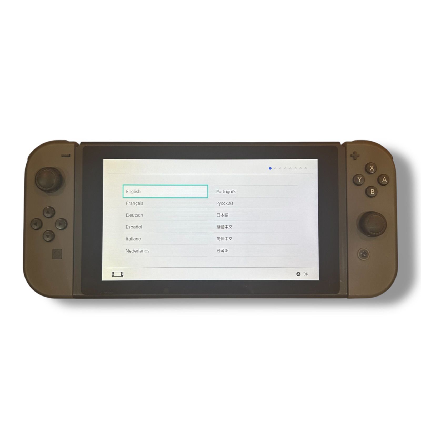 Nintendo Switch JOY-CON グレー 本体 HAC-S-KAAAA - メルカリ