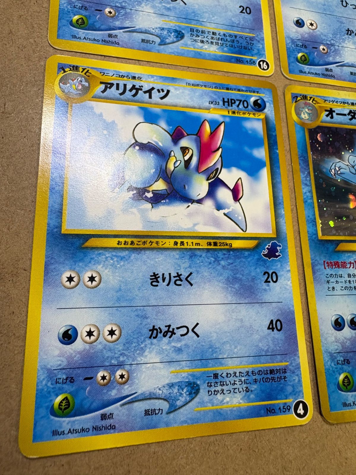 イントロパックneoのオーダイル＆アリゲイツ＆ワニノコ×2(16/21