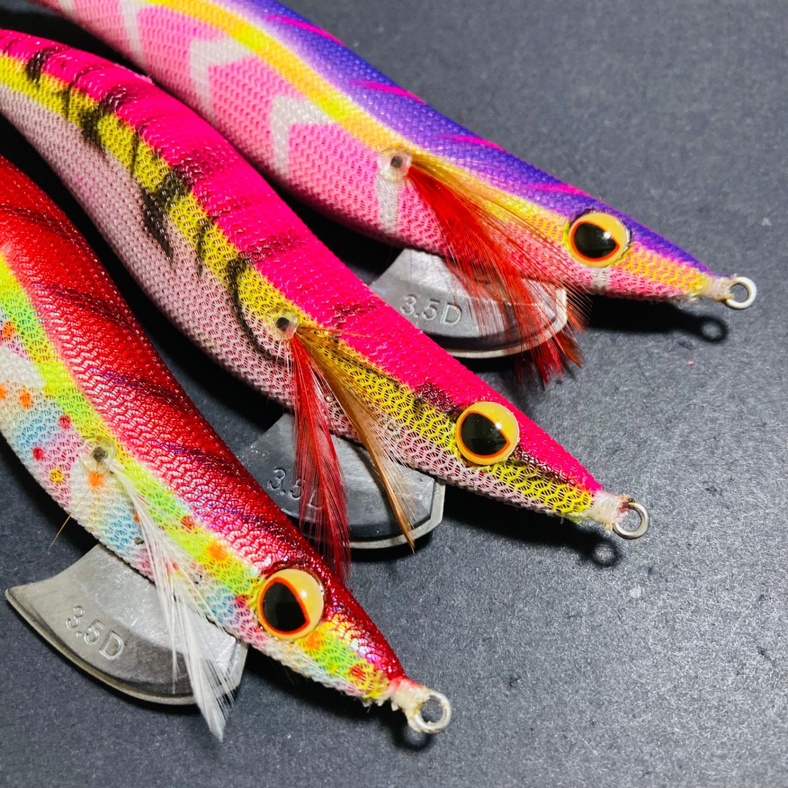 エギ番長 3.5号 ディープ エギ エギセット EgiBanchou DEEP EverGreen