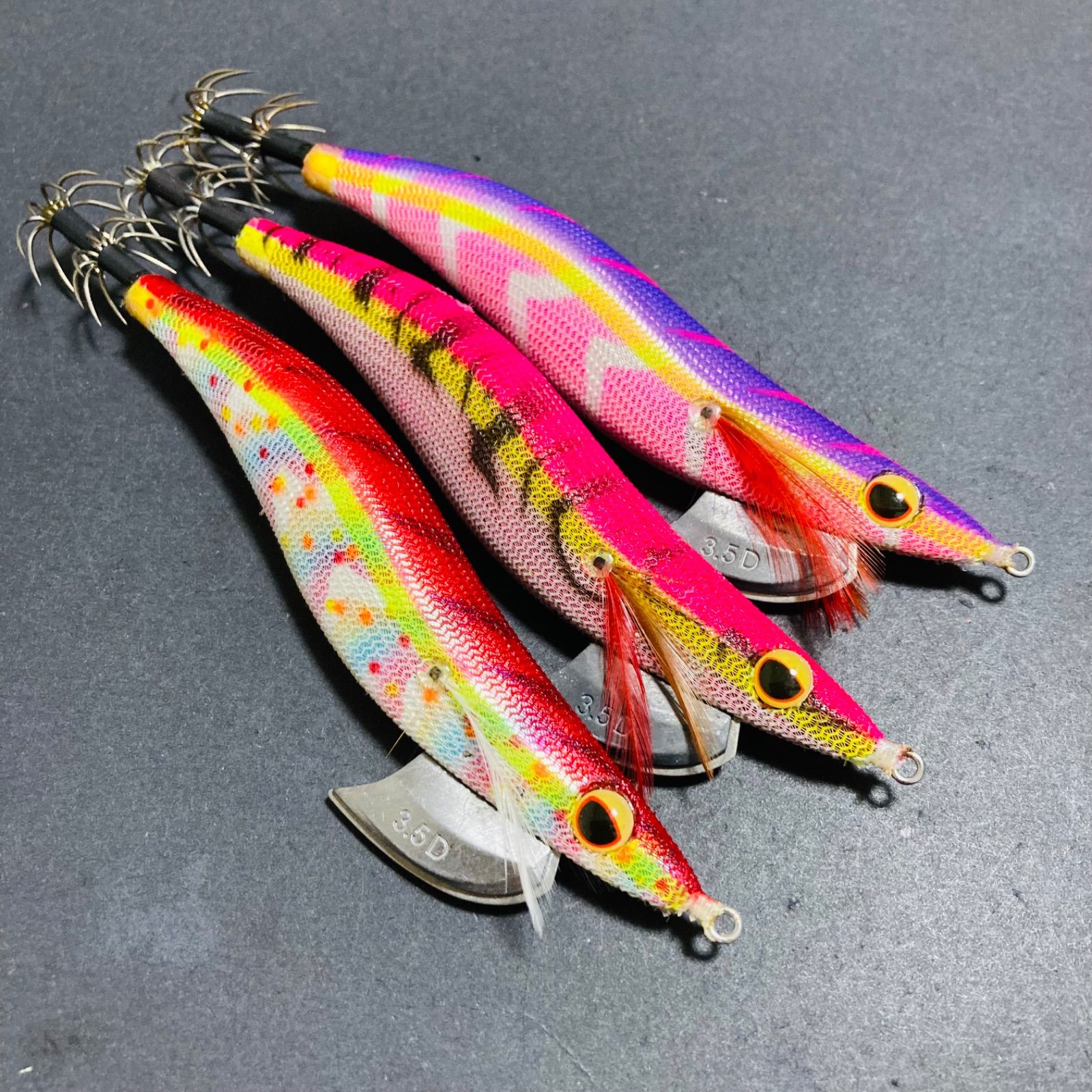 エギ番長 3.5号 ディープ エギ エギセット EgiBanchou DEEP EverGreen