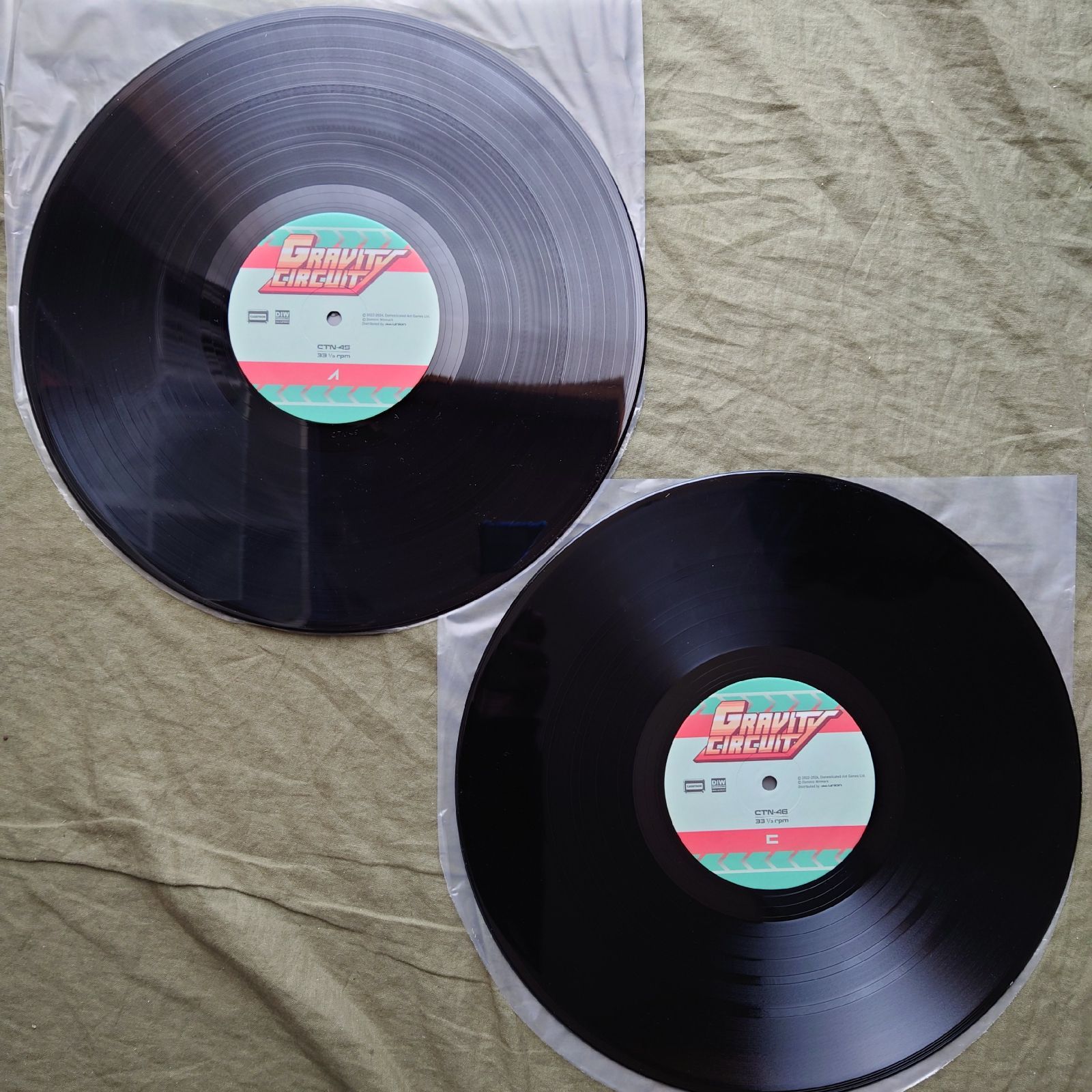 傷なし美盤 美ジャケ ほぼ新品 レア盤 2024年 Dominic Ninmark 2枚組LP