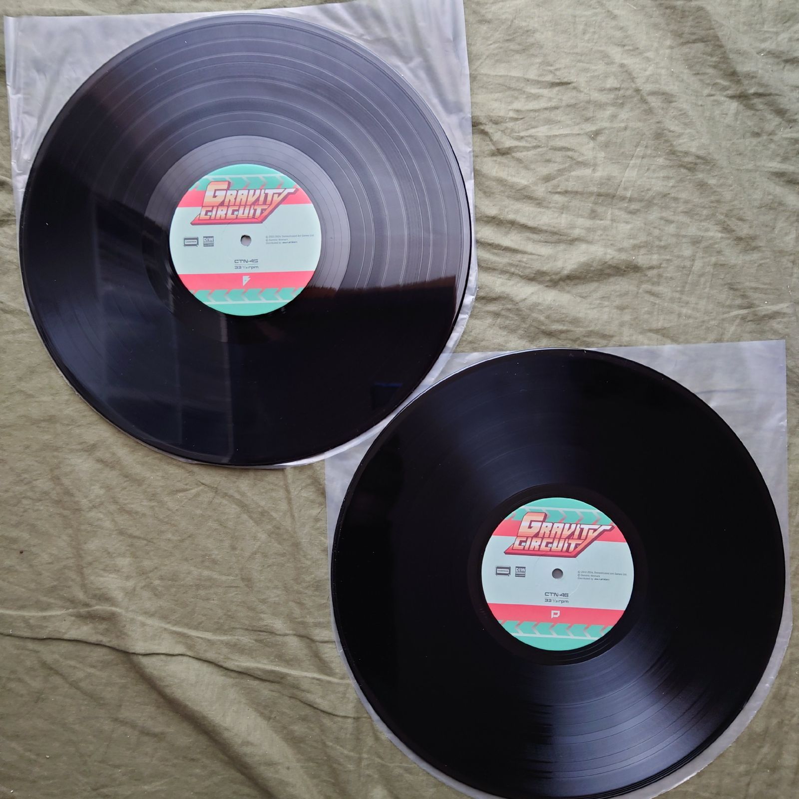 傷なし美盤 美ジャケ ほぼ新品 レア盤 2024年 Dominic Ninmark 2枚組LP