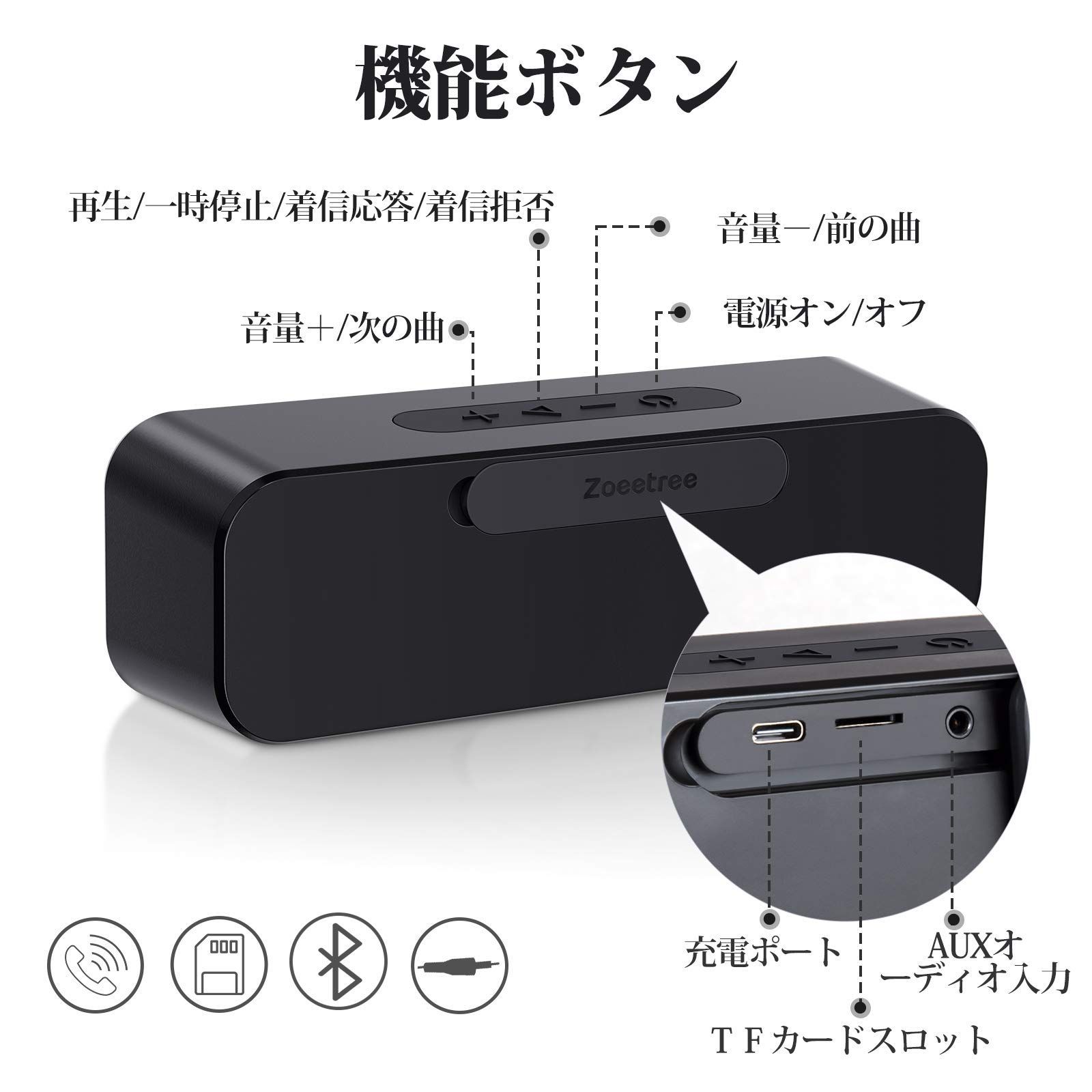 新商品 IPX7防水 ブルートゥーススピーカー お風呂 ワイヤレス