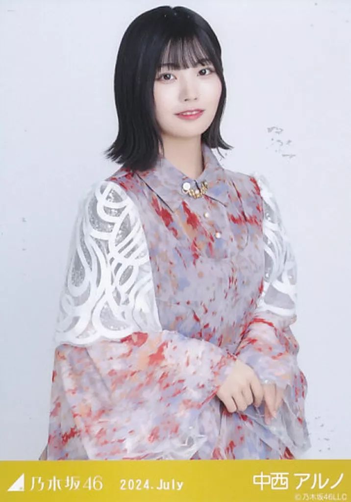 中古】生写真(乃木坂46) 中西アルノ/上半身・12thBDライブ衣装