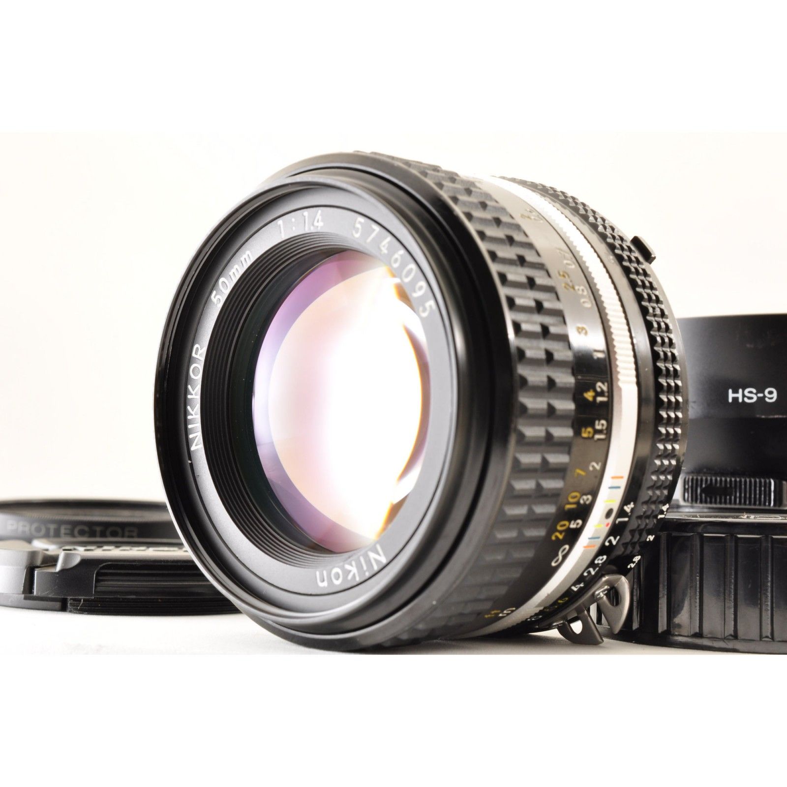 50mm Nikon NIKKOR F1.4 HS-9 AF Ai AF-S + Nikko ニコン Lens 公式