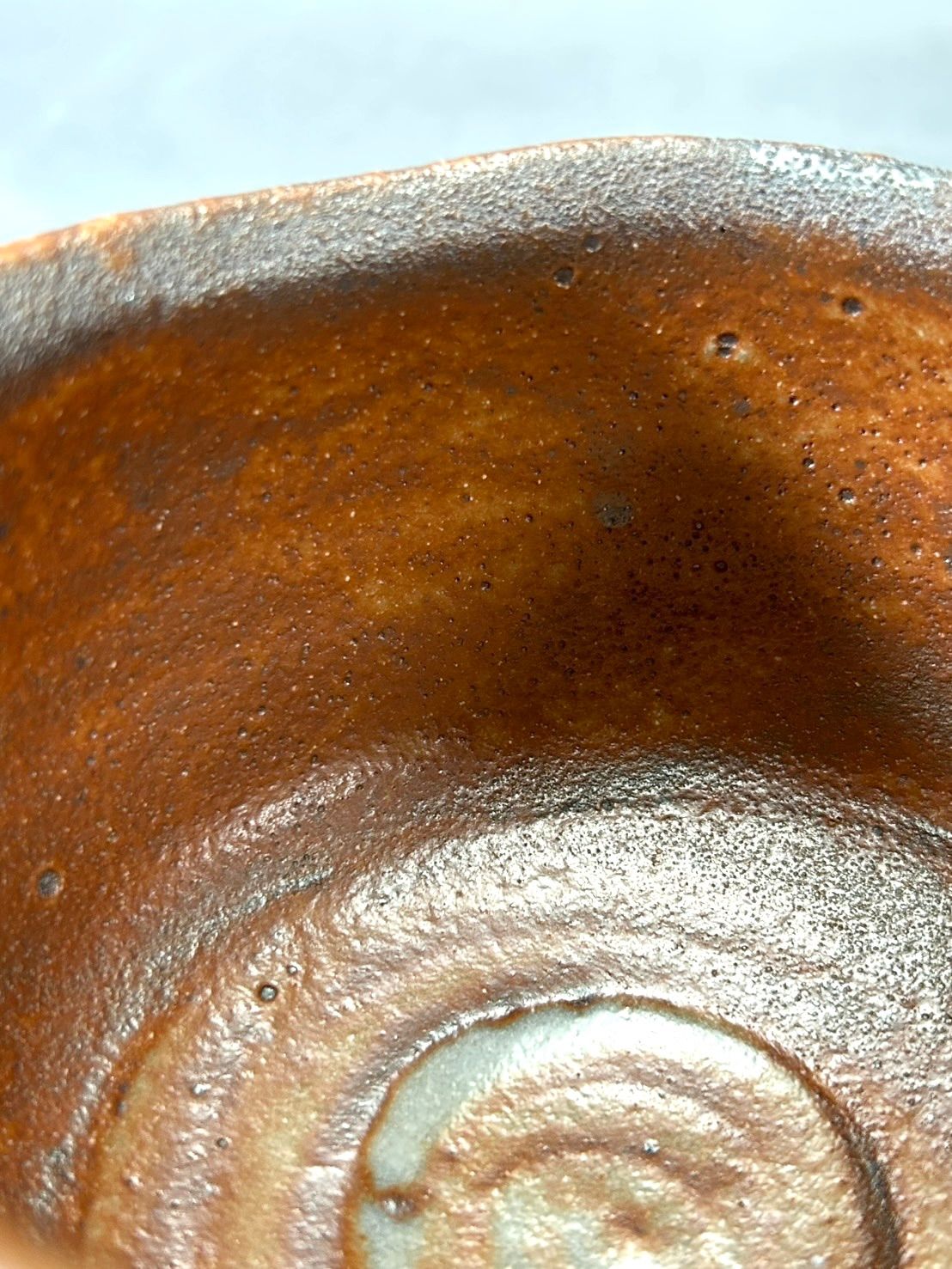 幽玄】水野古麦 鼡志野 茶碗 共箱 茶道具 抹茶碗 - メルカリ