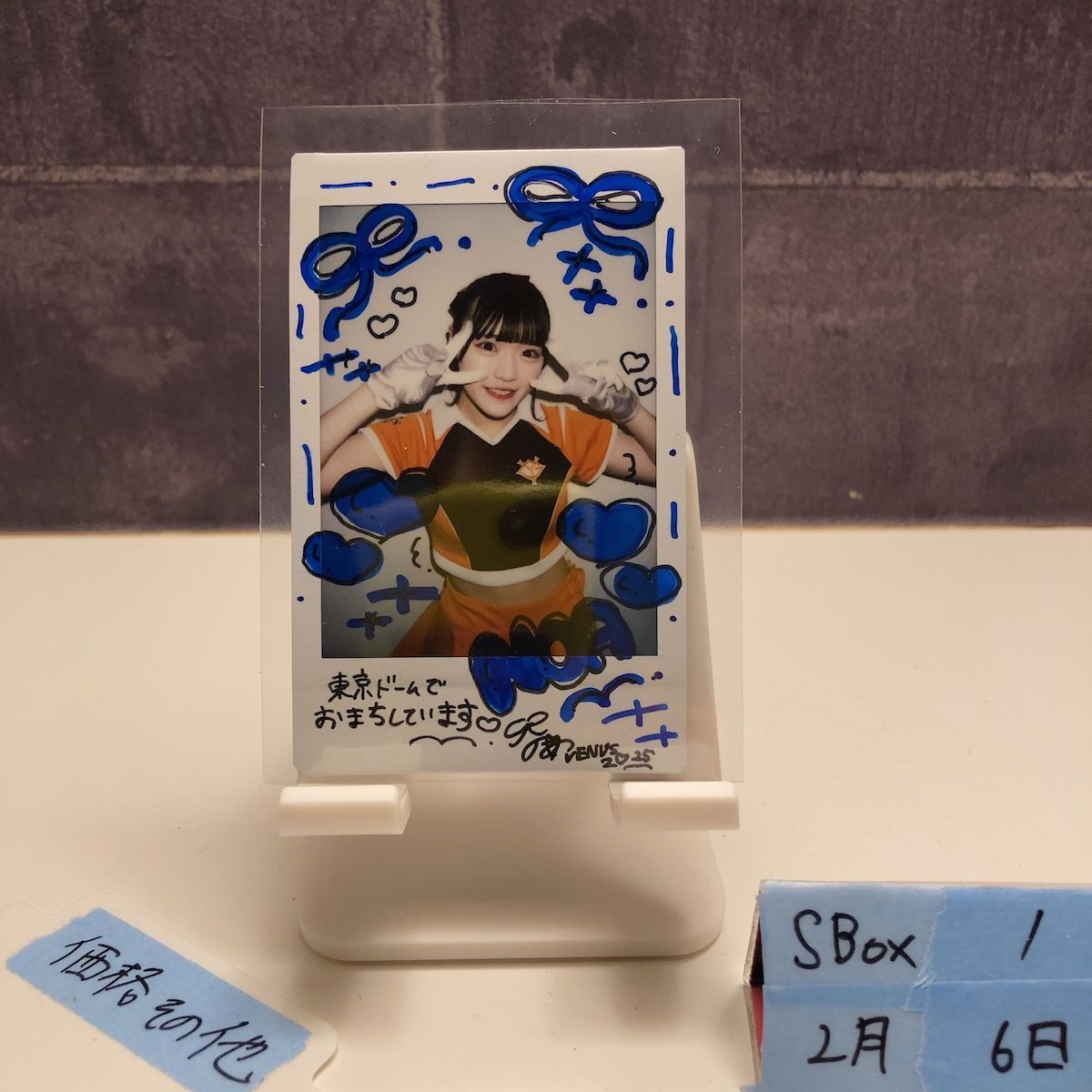 2025 BBM 石田望愛 7/10 VENUS チア チェキ カード - メルカリ