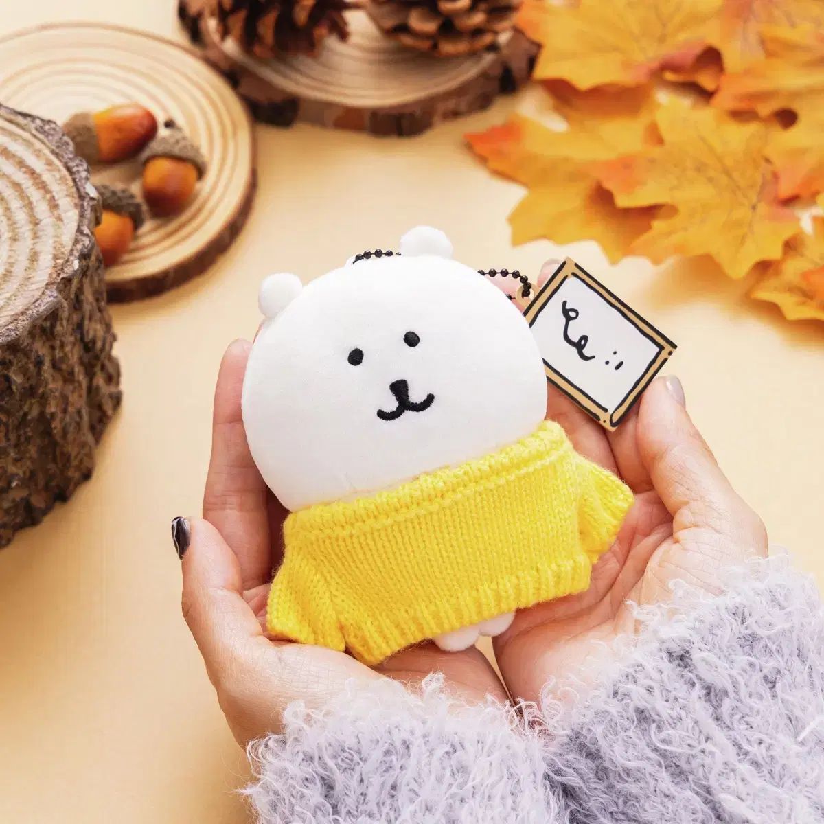 ニット自分ツッコミくま セーター自分ツッコミくま - メルカリ