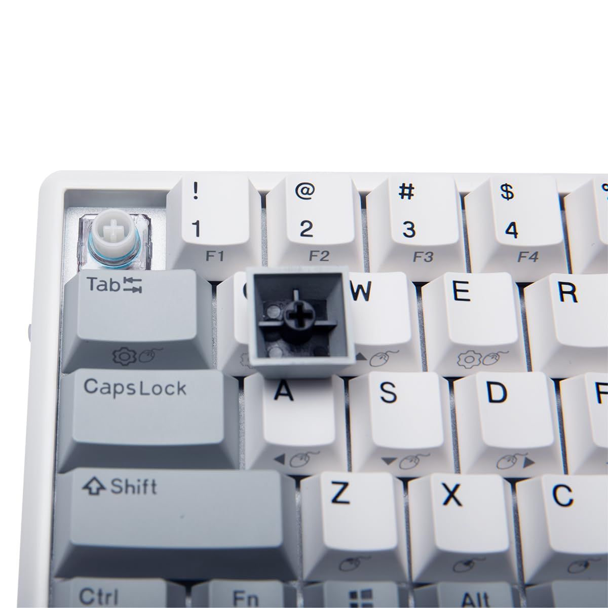 NiZ キーボード 【Atom66】 静電容量無接点方式 ワイヤレスキーボード