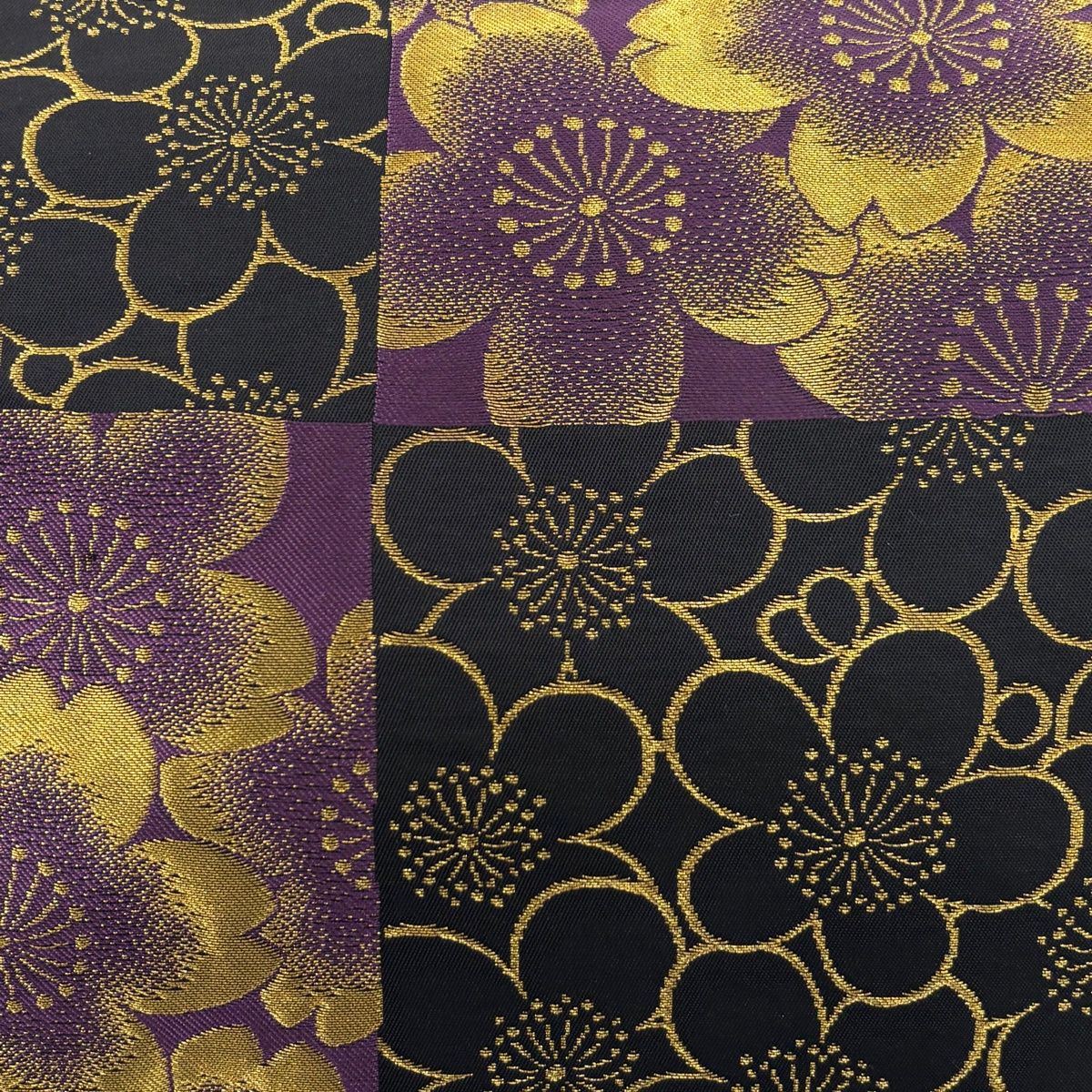 美品】 袋帯 秀品 鈴乃屋 梅 桜 金糸 黒 六通 正絹 【中古】 - メルカリ