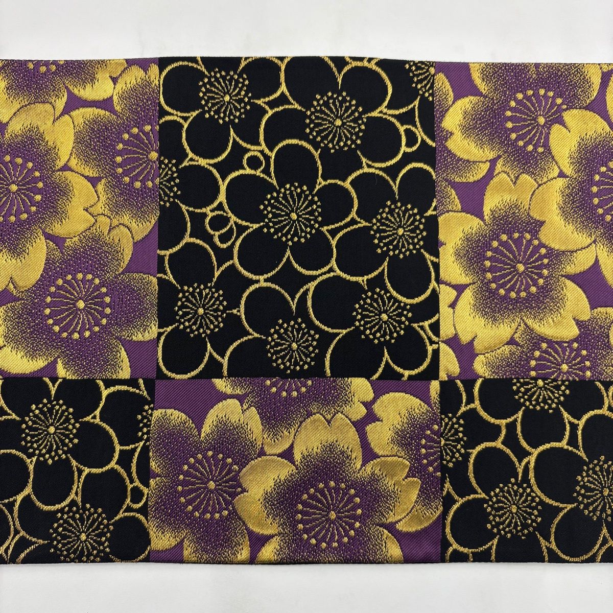 美品】 袋帯 秀品 鈴乃屋 梅 桜 金糸 黒 六通 正絹 【中古】 - メルカリ