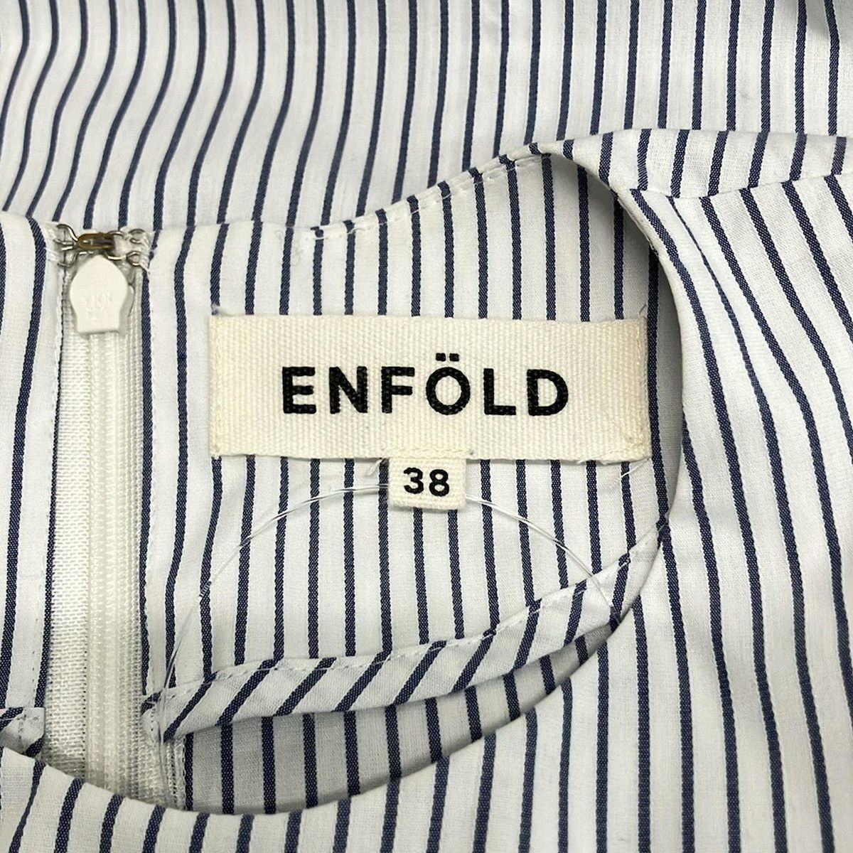 ENFOLD(エンフォルド) ワンピース サイズ38 M レディース美品 - 白