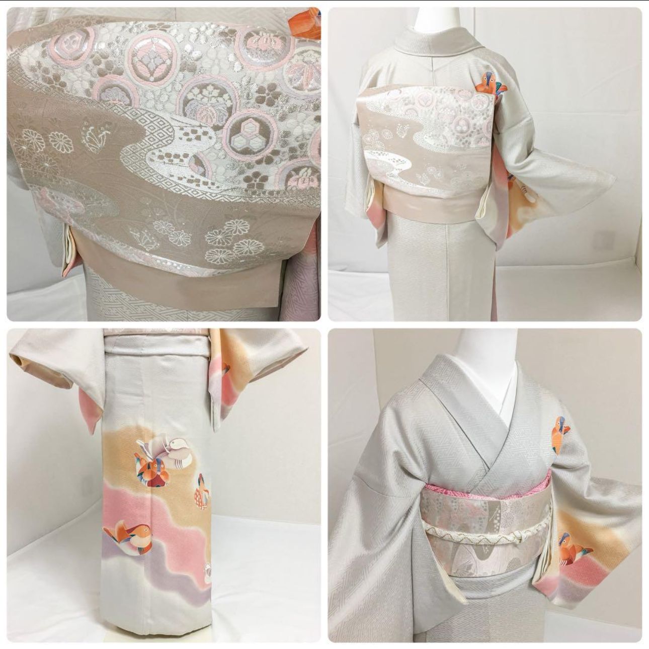 正絹 袷 訪問着フルセット 4点 卒業式 入学式 結婚式 マ3-10 - メルカリ