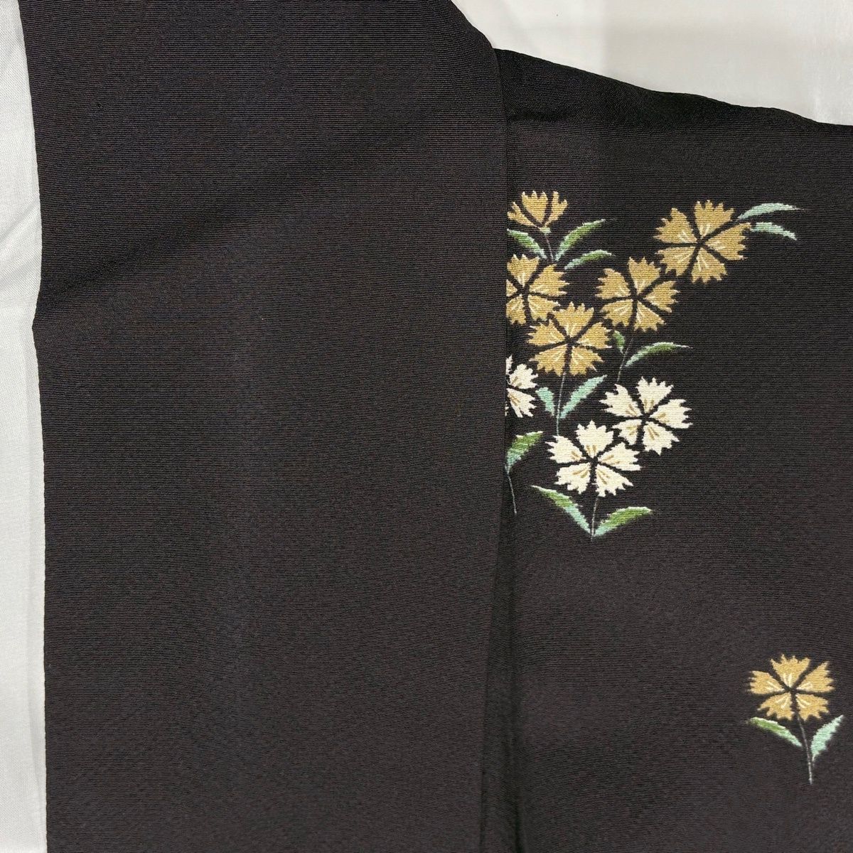 小紋 身丈163cm 裄丈66.5cm M 袷 撫子 濃紫 正絹 秀品 【中古】 - メルカリ