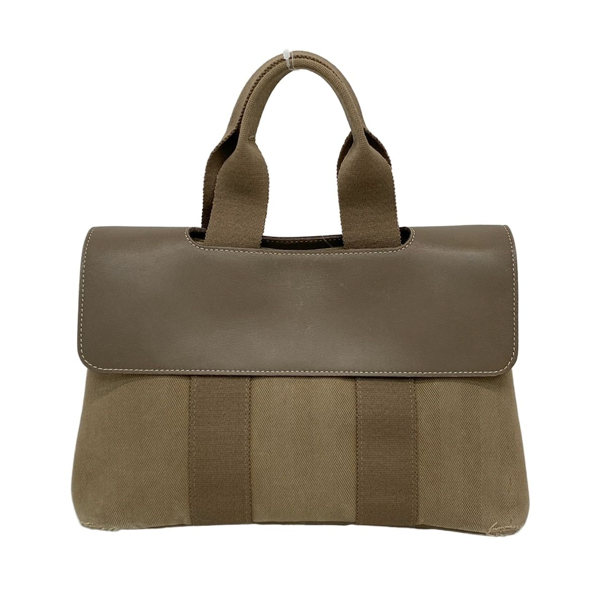 HERMES(エルメス) ハンドバッグ バルパライソPM エトゥープ レザー 