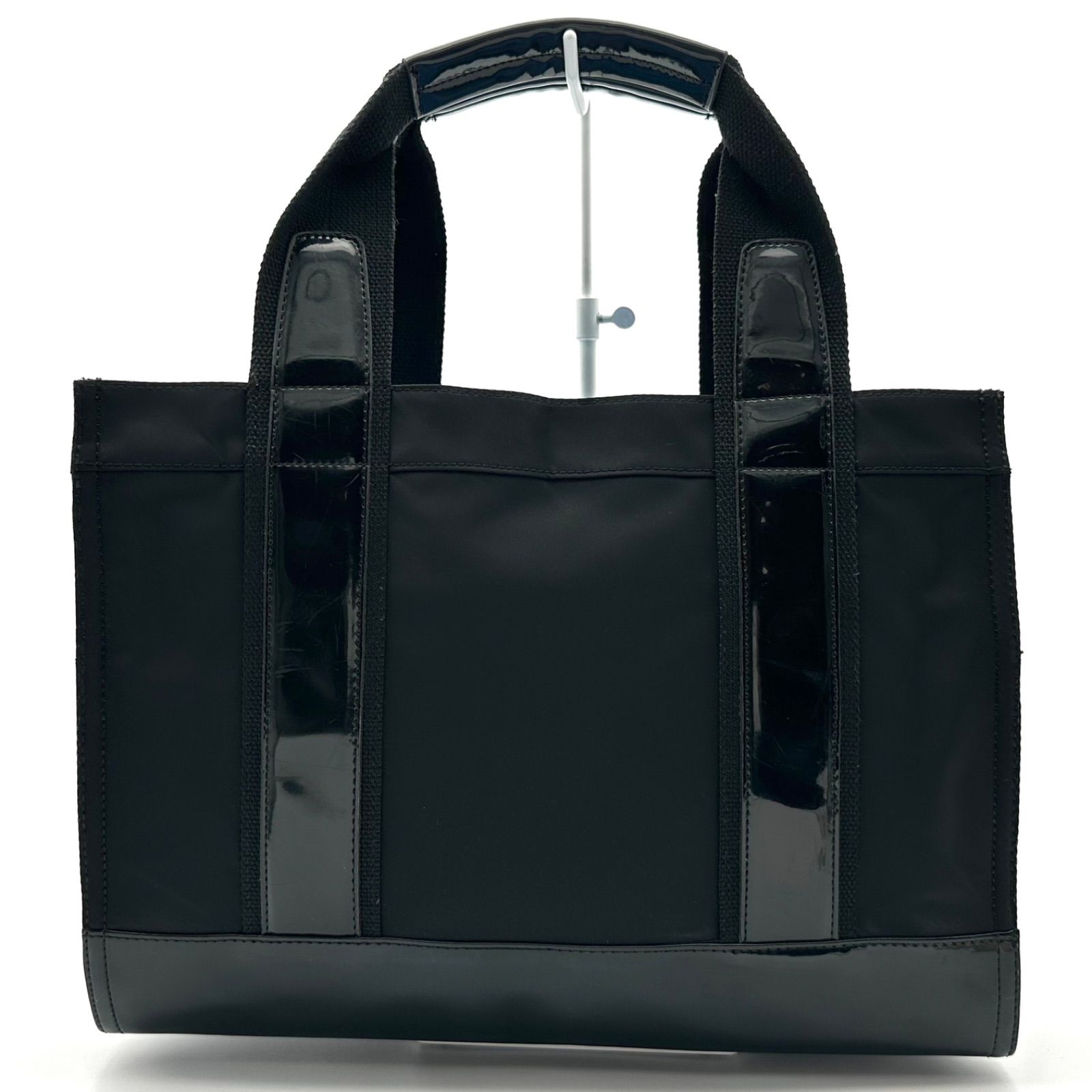 B4743】TORY BURCH トリーバーチ トートバッグ エナメル ナイロン 