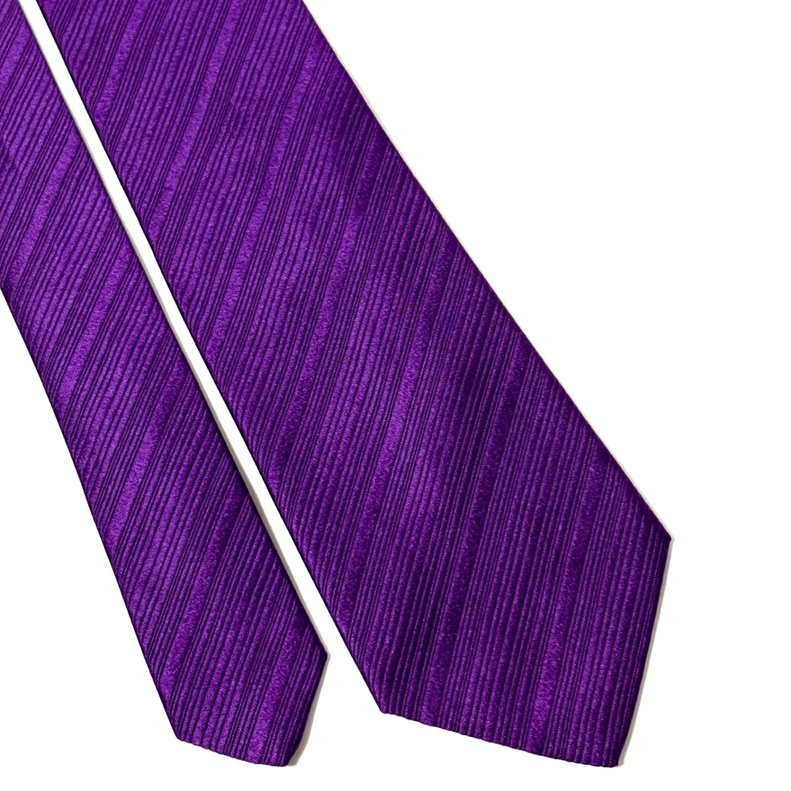 クリスチャンディオール ネクタイ ブランド 光沢 ストライプ柄