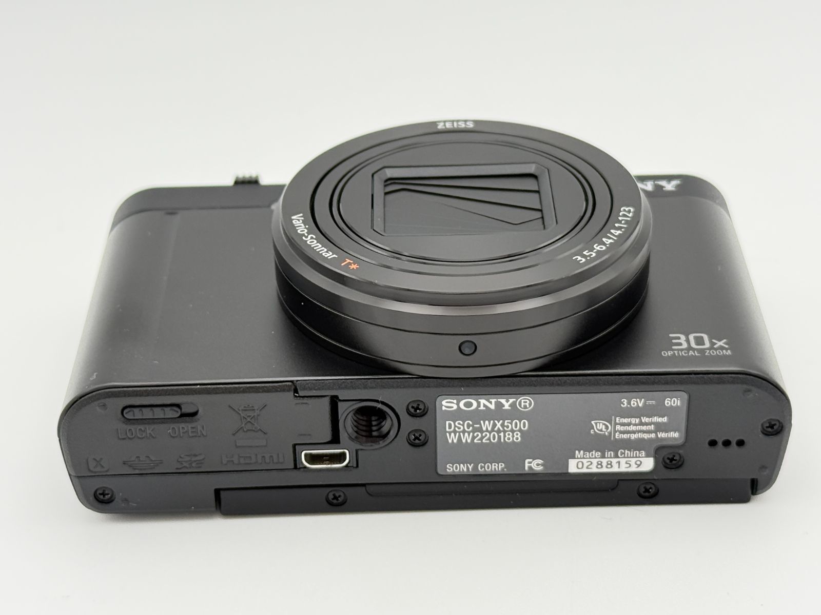極上美品】SONY Cyber-shot DSC-WX500 ブラック ソニー