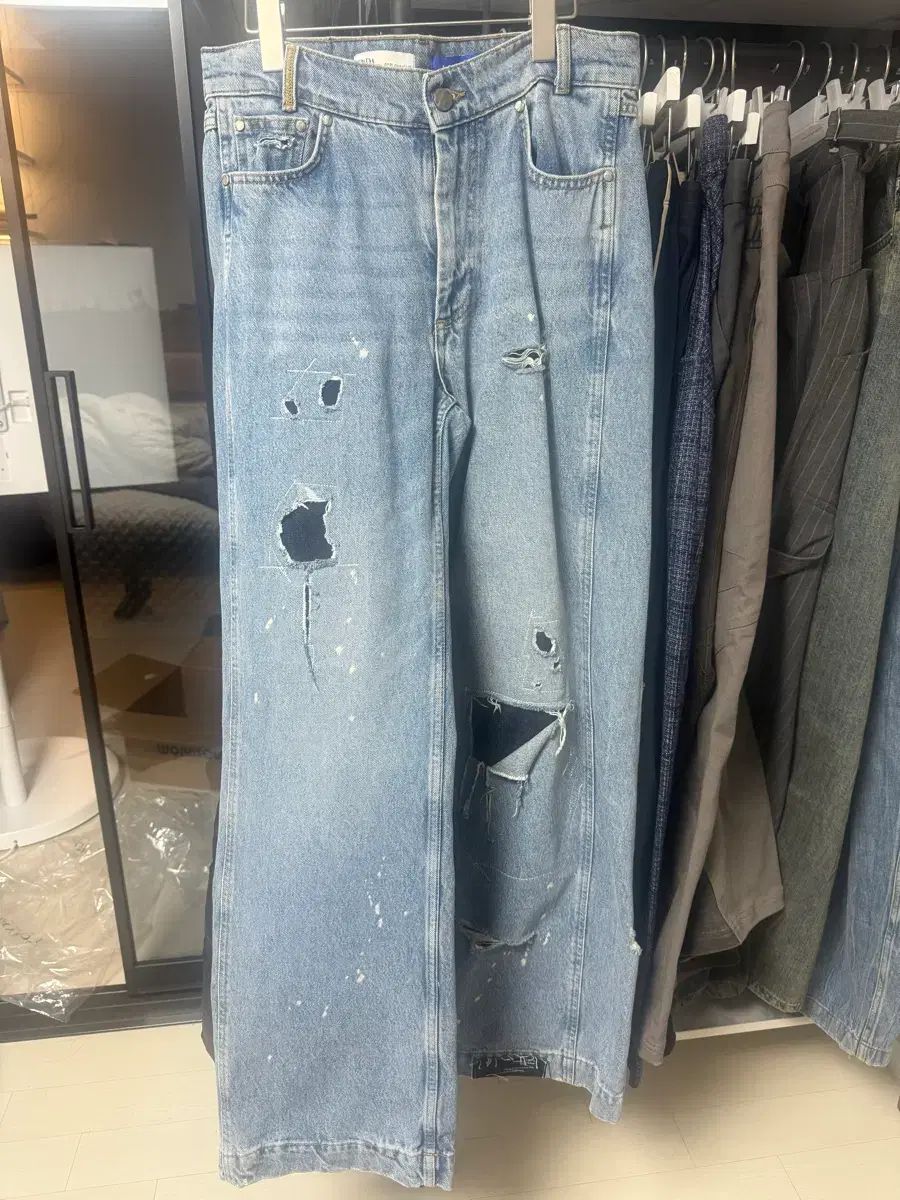 ZARA ADERERROR x 0 Error パッチワーク ADER パッチワークBARRELLEG 