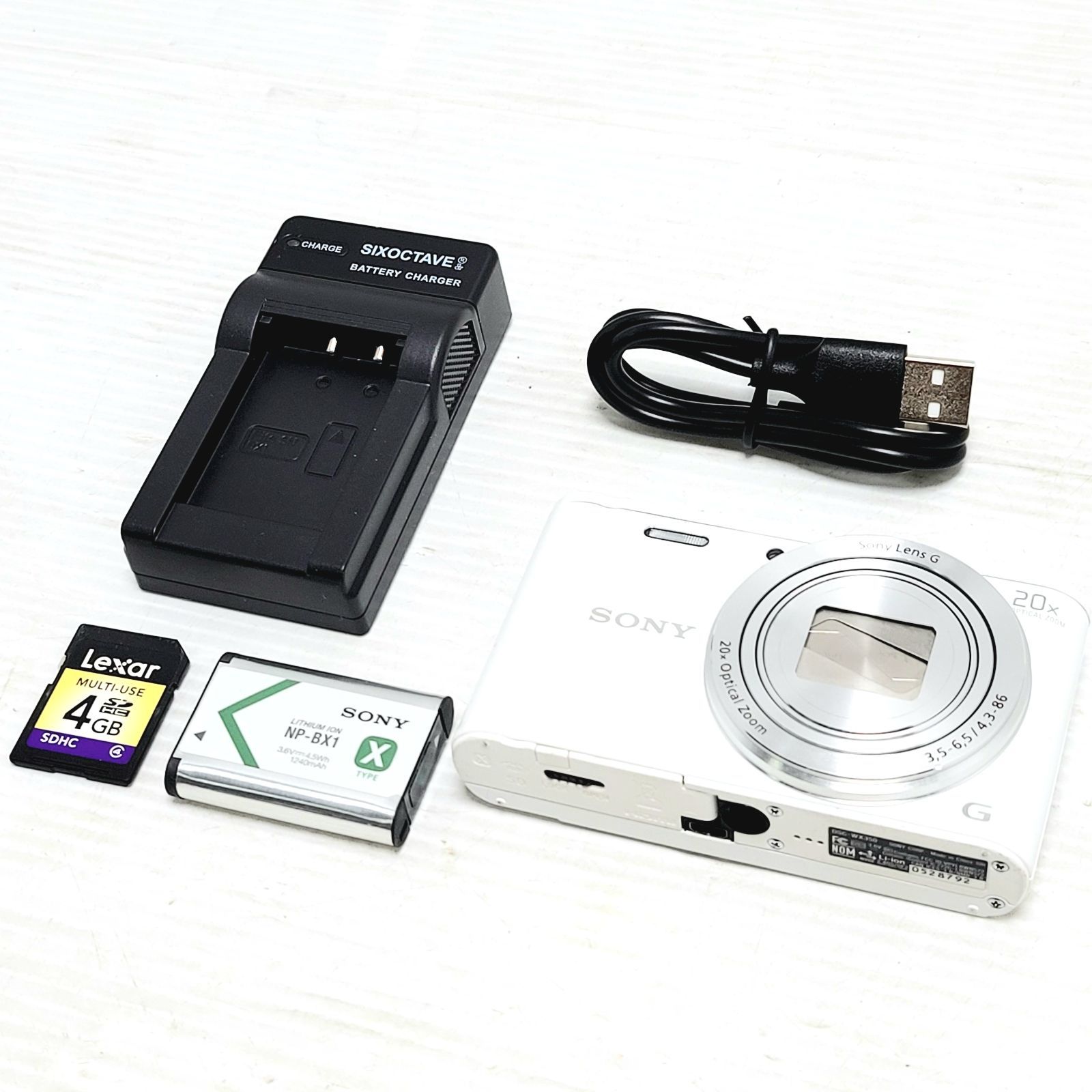 正常動作品】SONY デジタルカメラ サイバーショット DSC-WX350