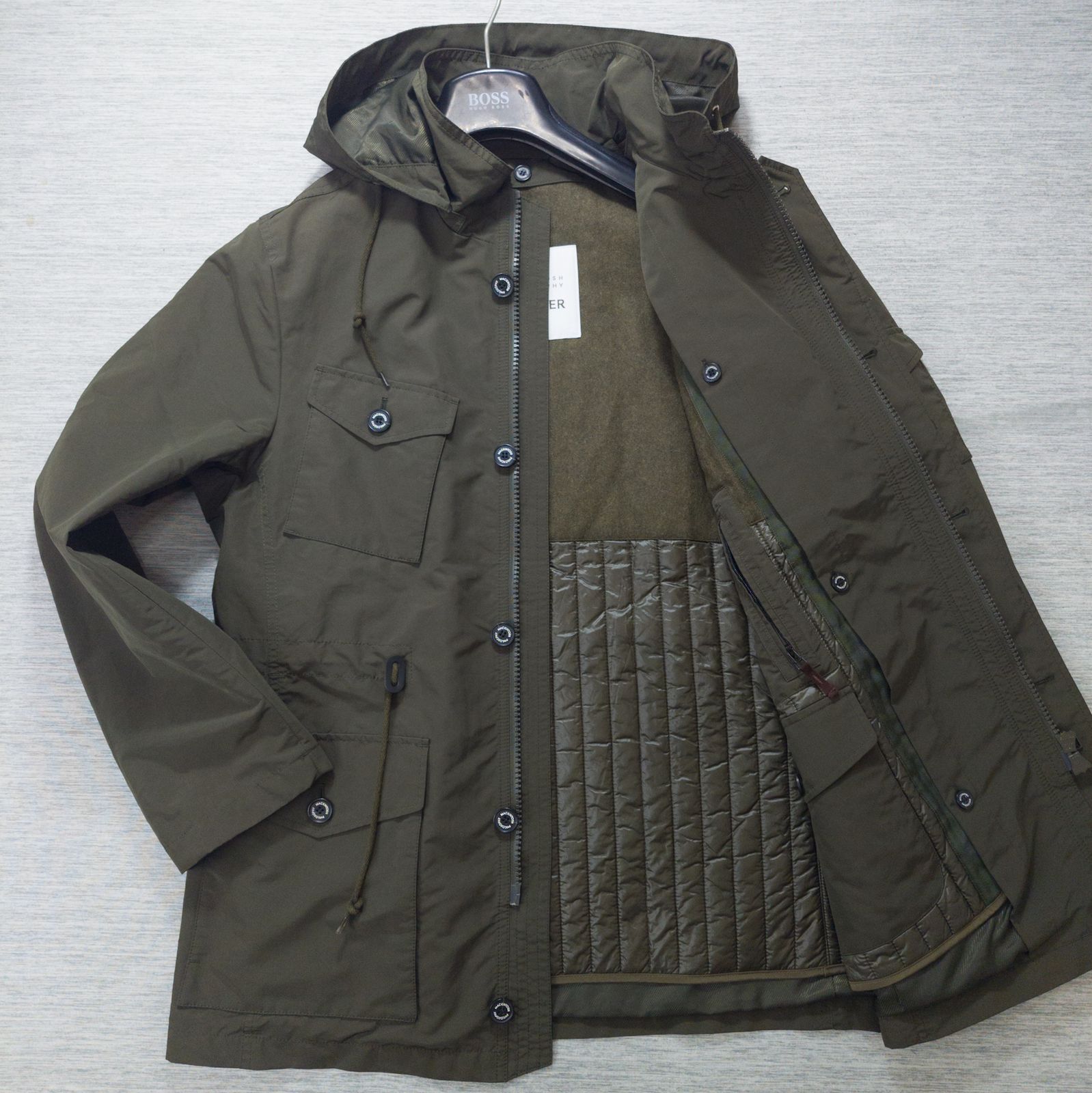 極美品】MACKINTOSH PHILOSOPHY TROTTER マウンテンパーカー カーキ XL 