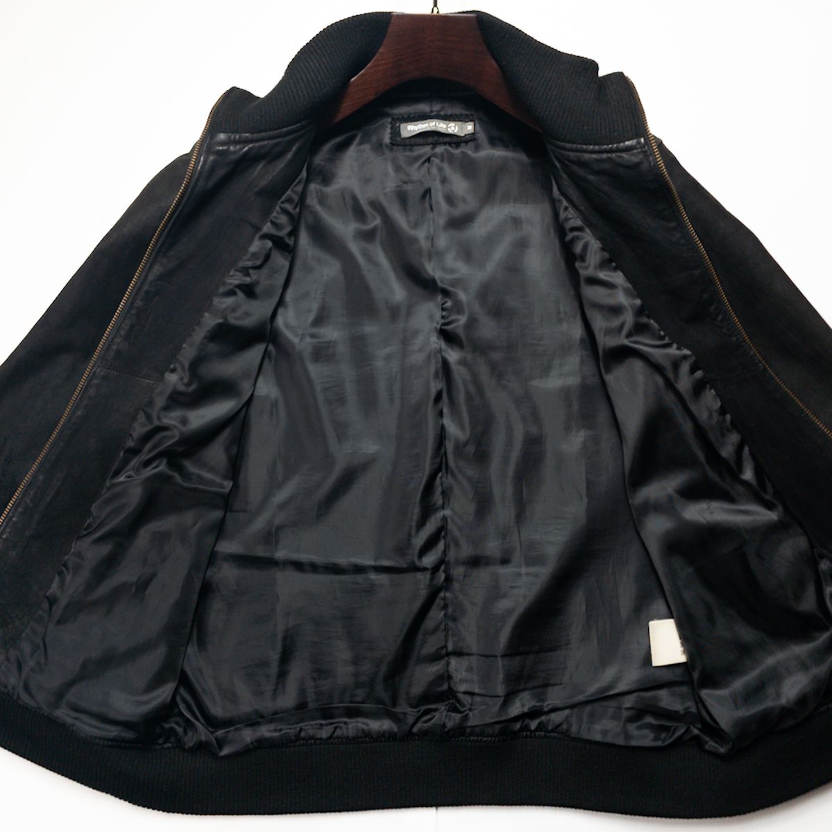 美品】Rhythm of Life UNITED ARROWS レザージャケット M ブラック 羊